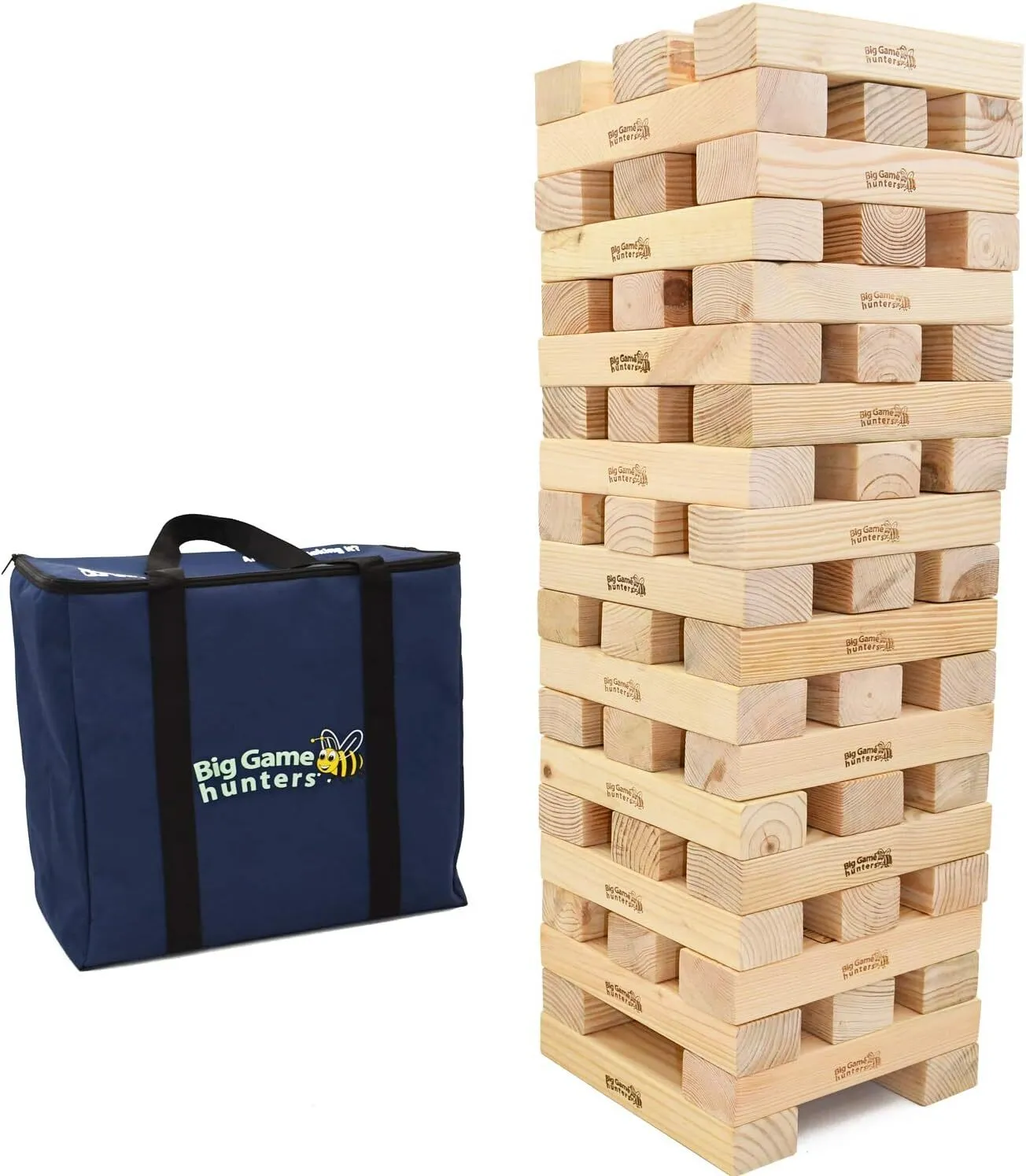 Giant Jenga Tumble Tower - Giant Sized Stacking Fun for Adults