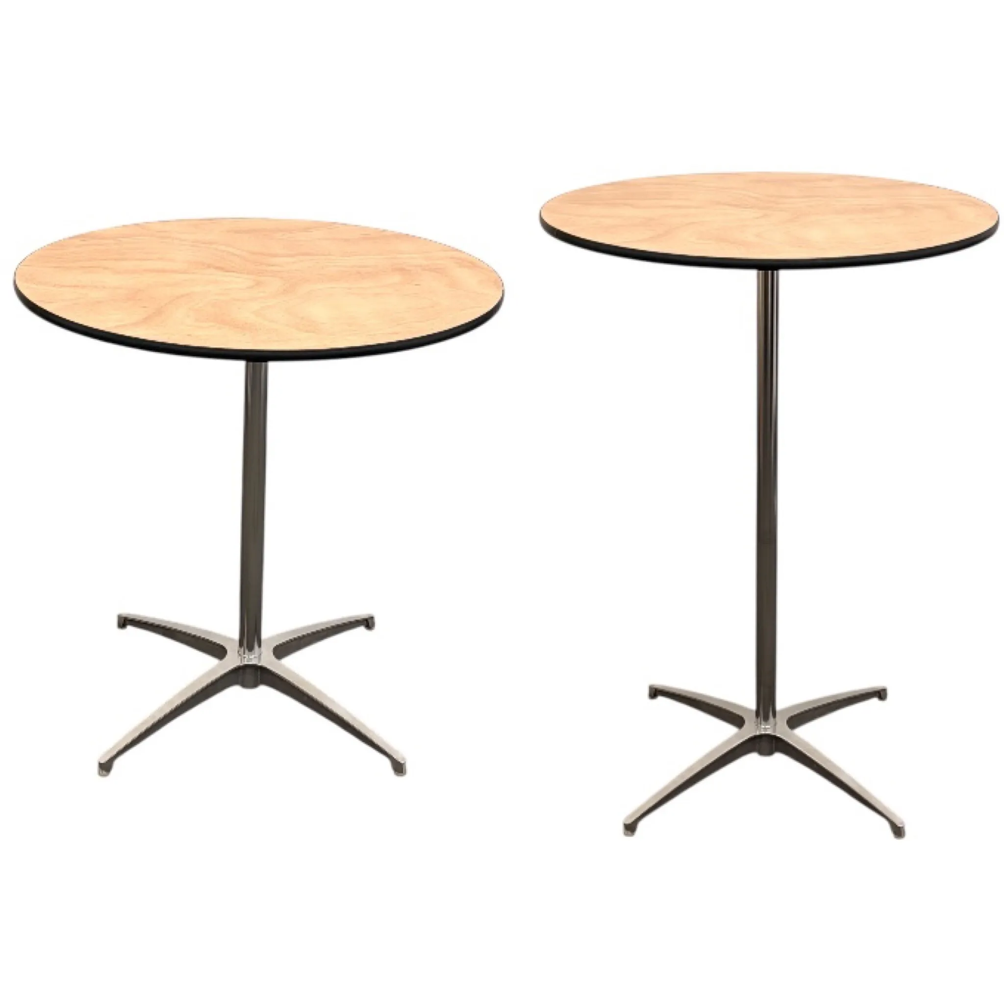 Dual Height Round Table