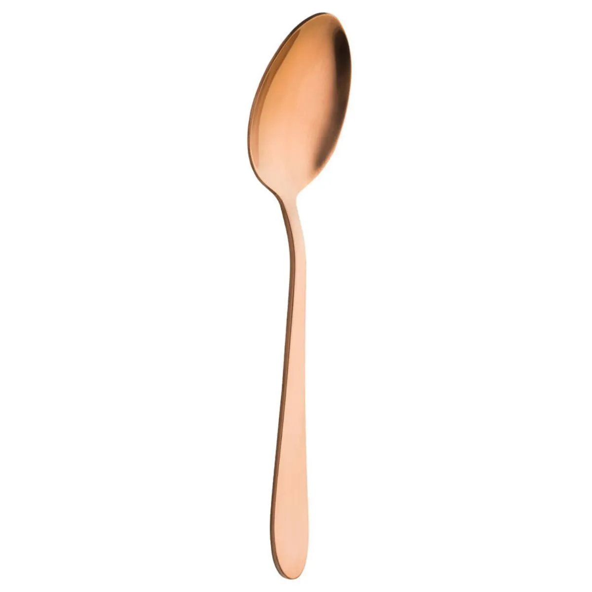 Brushed Copper Dessert Spoon - Pack of 10