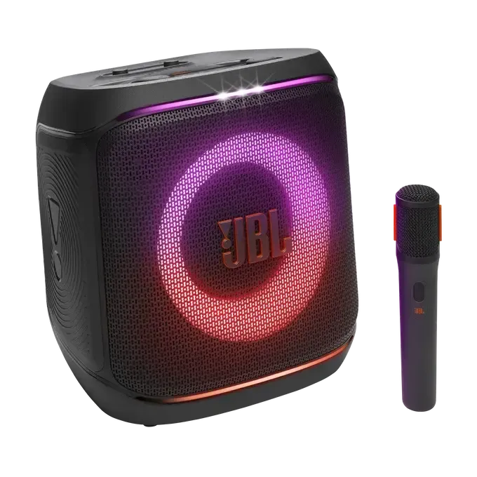 Small Bluetooth Party Speaker with LED Lighting