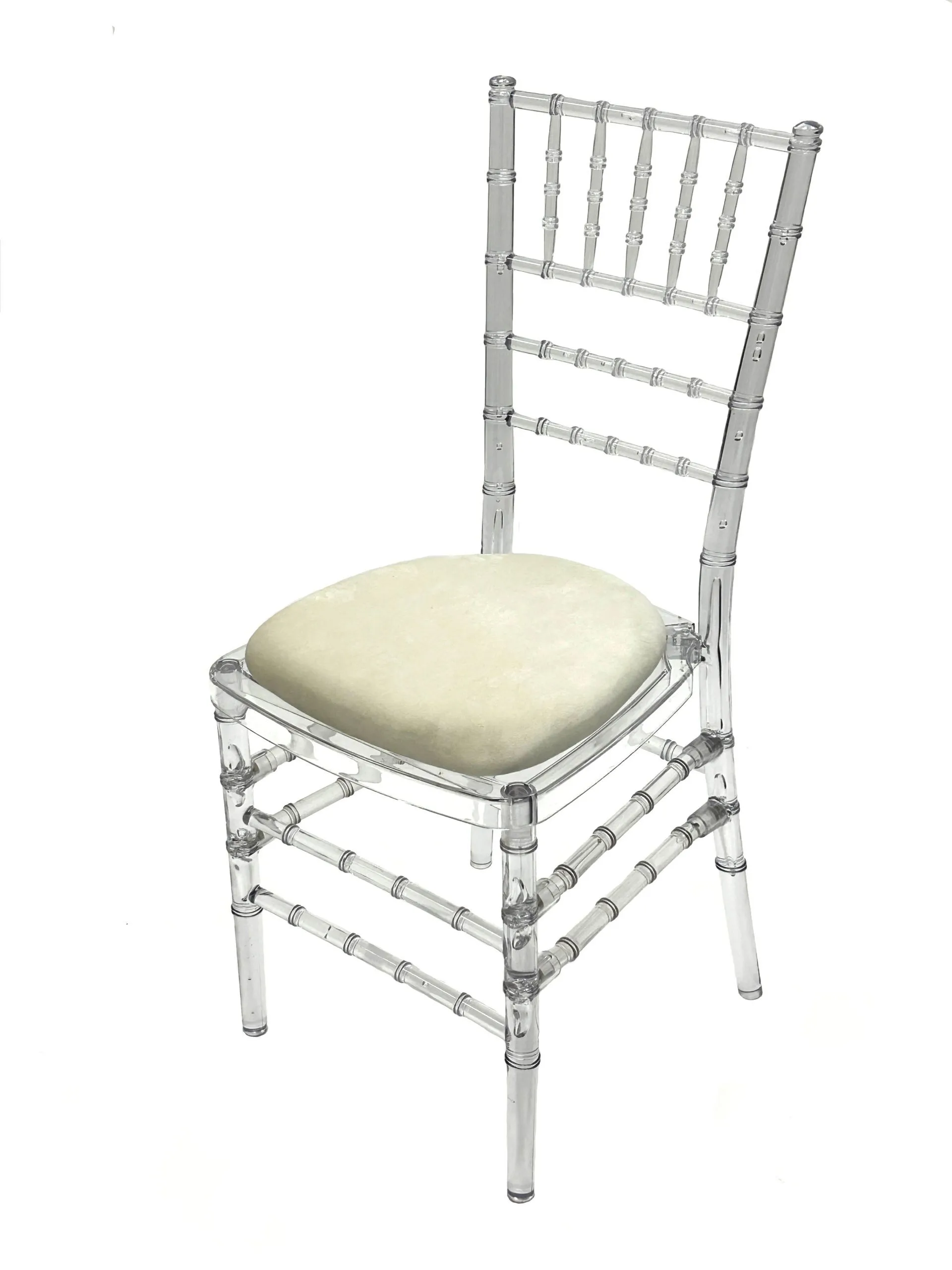 Crystal Chiavari Chair w/ seat pad