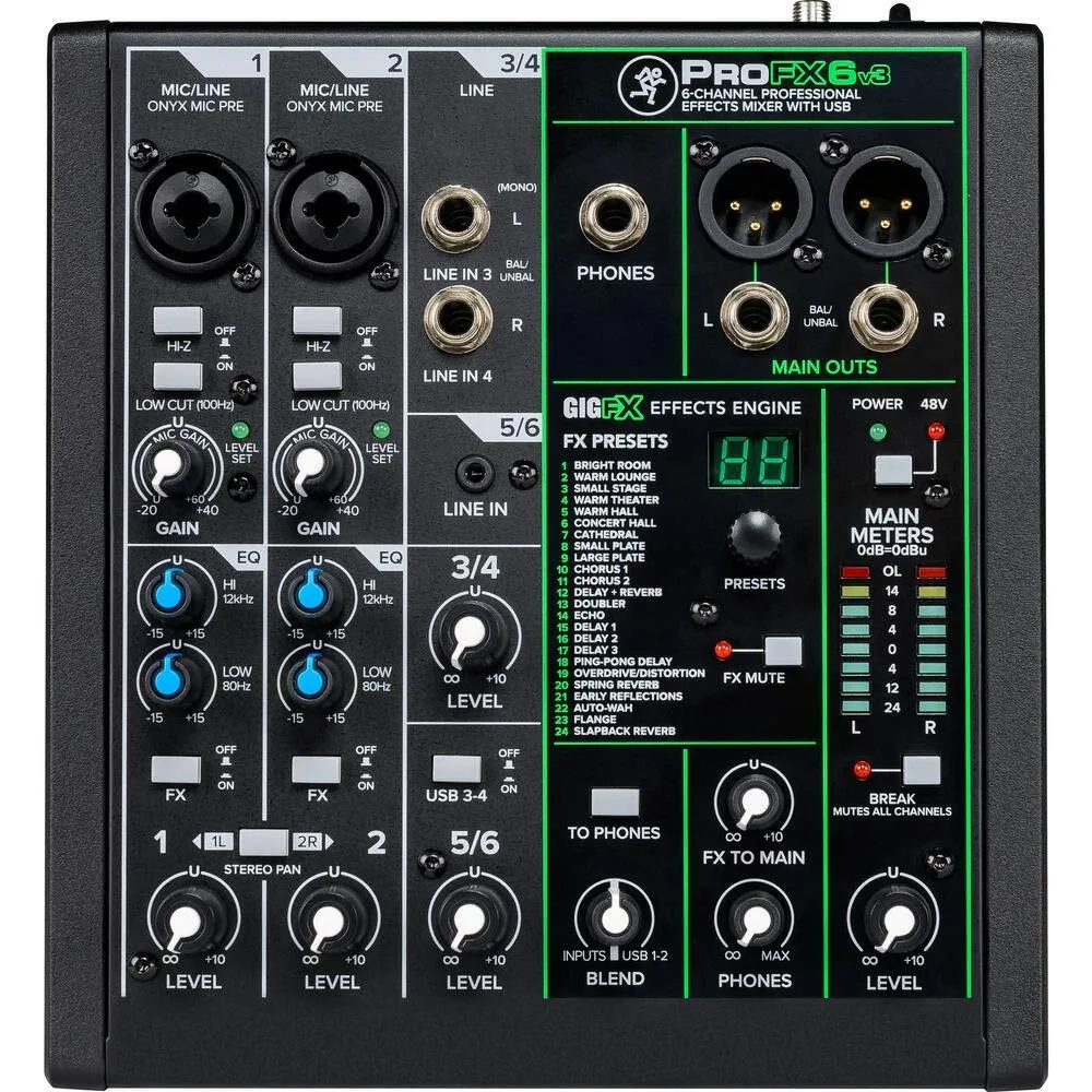 Mackie ProFX6