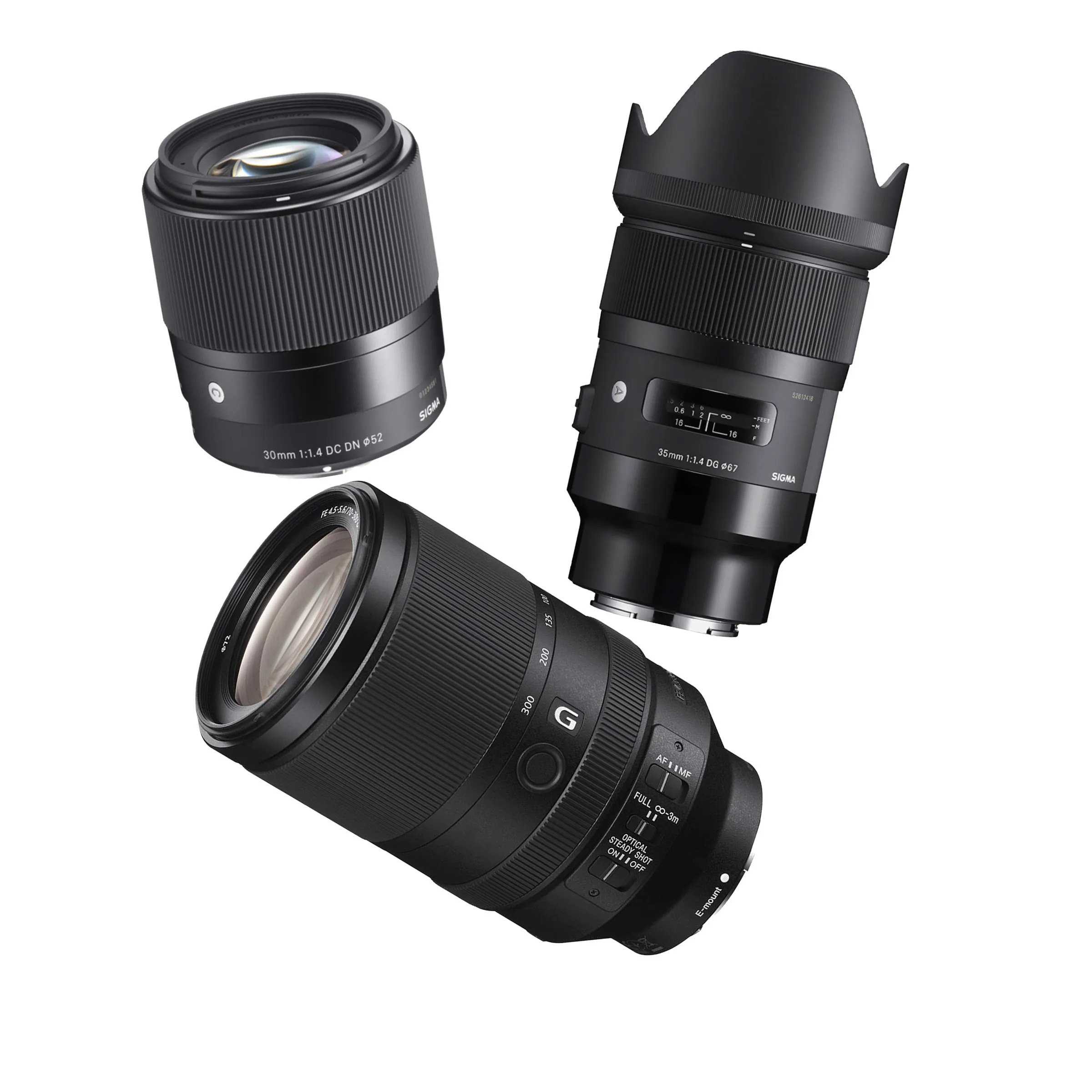 Sony Lenses and Accessories