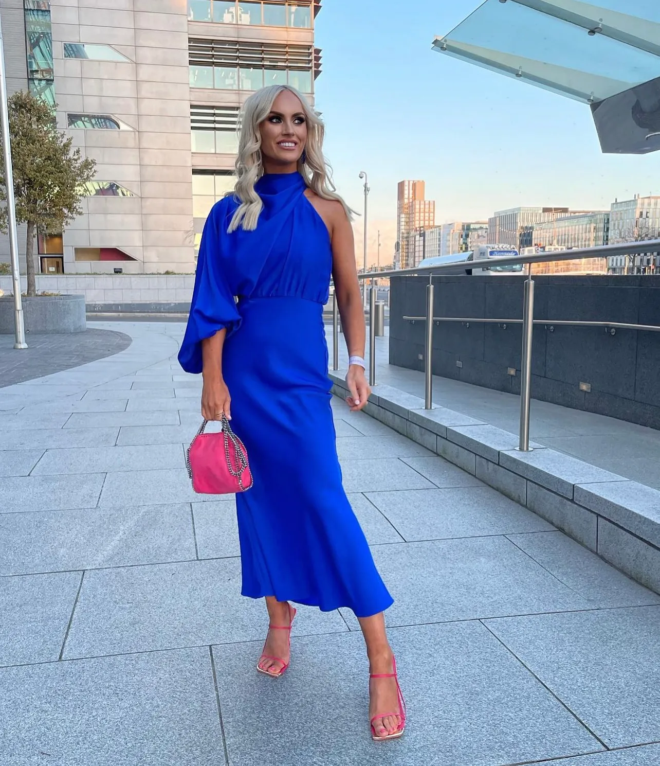 SHEIKE Olivia Maxi Dress - Cobalt (HIRE)