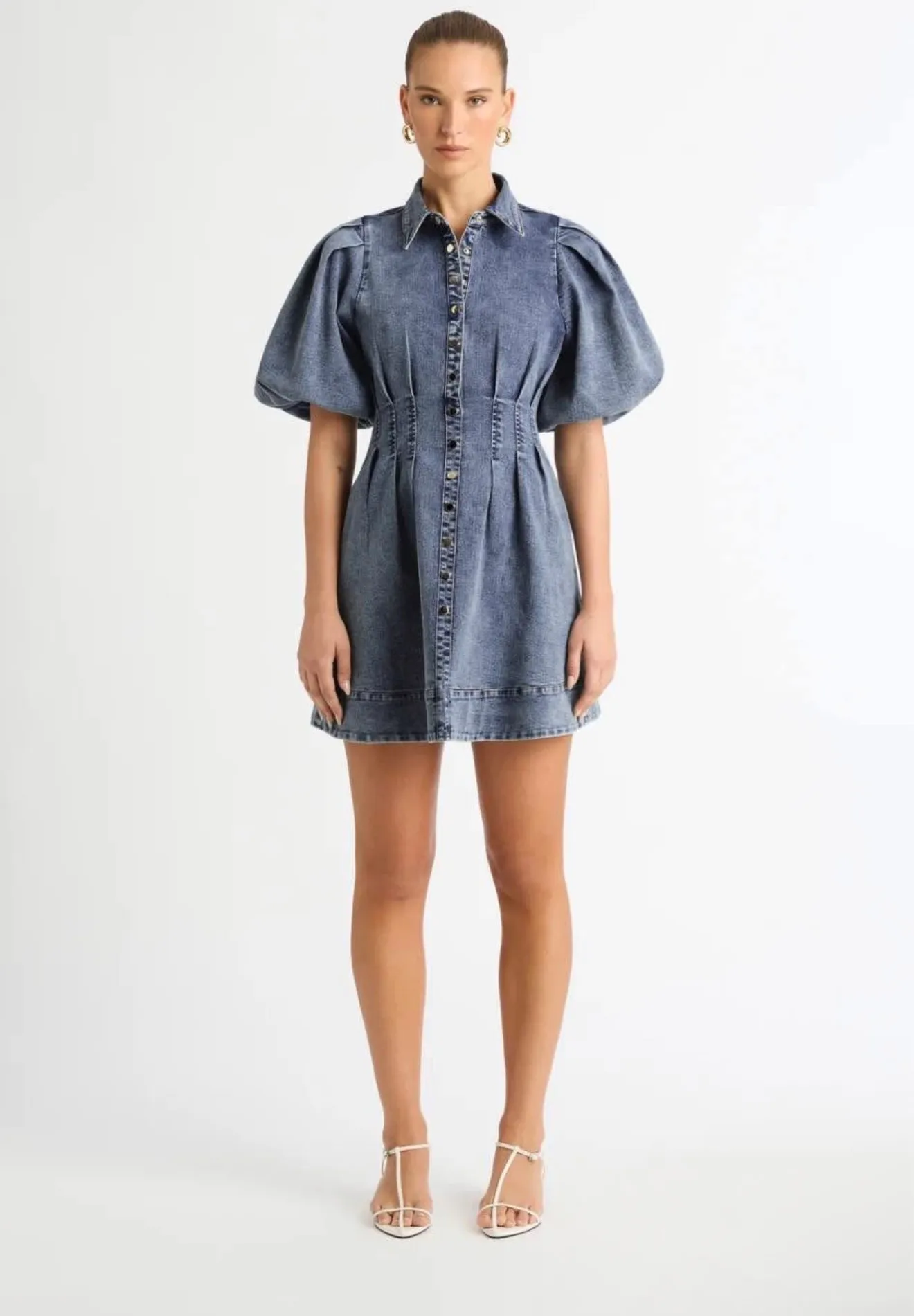 SHEIKE Blaire Mini Denim Dress (HIRE)