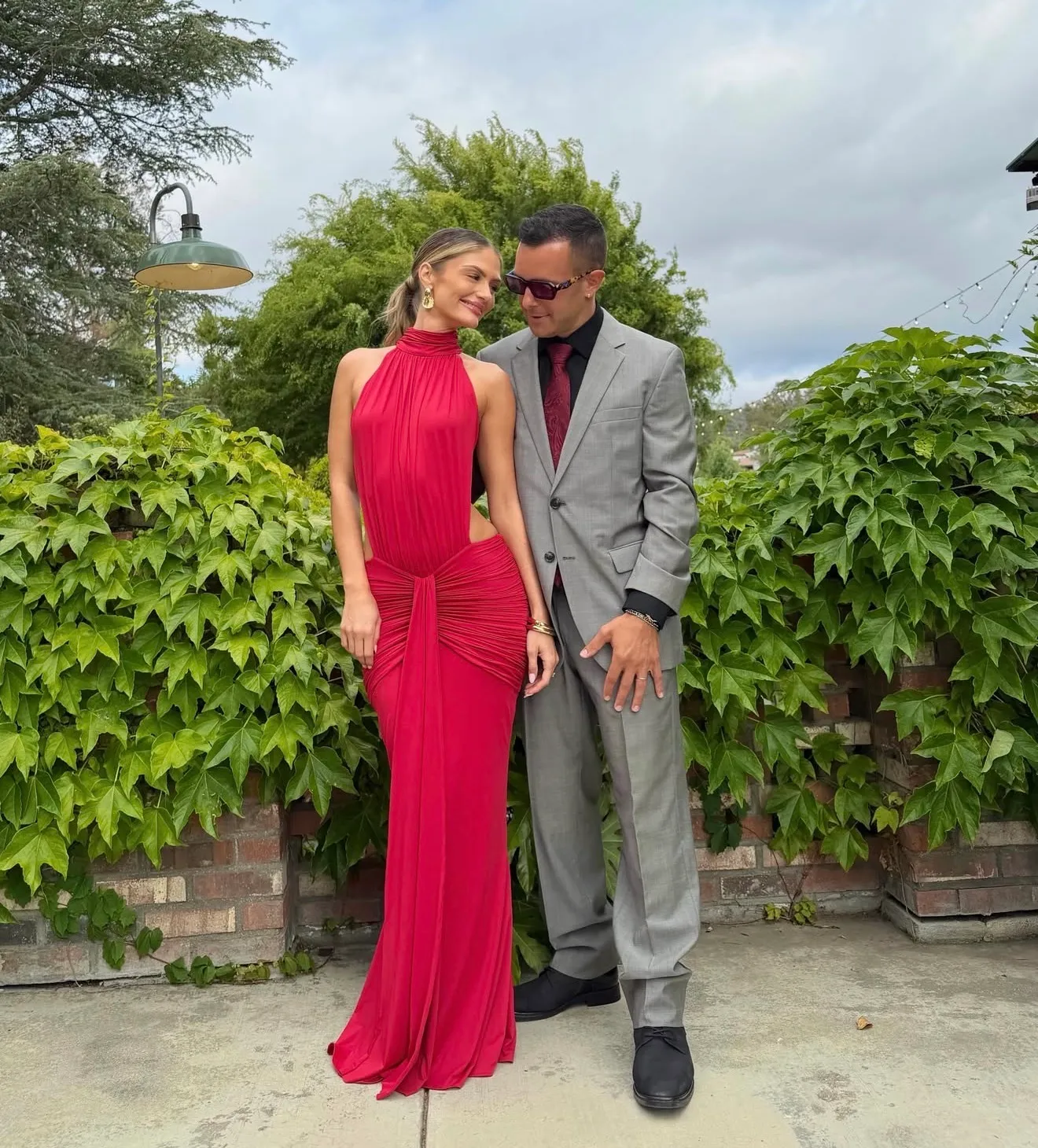 BABYBOO Thekla Maxi Dress - Red (HIRE)