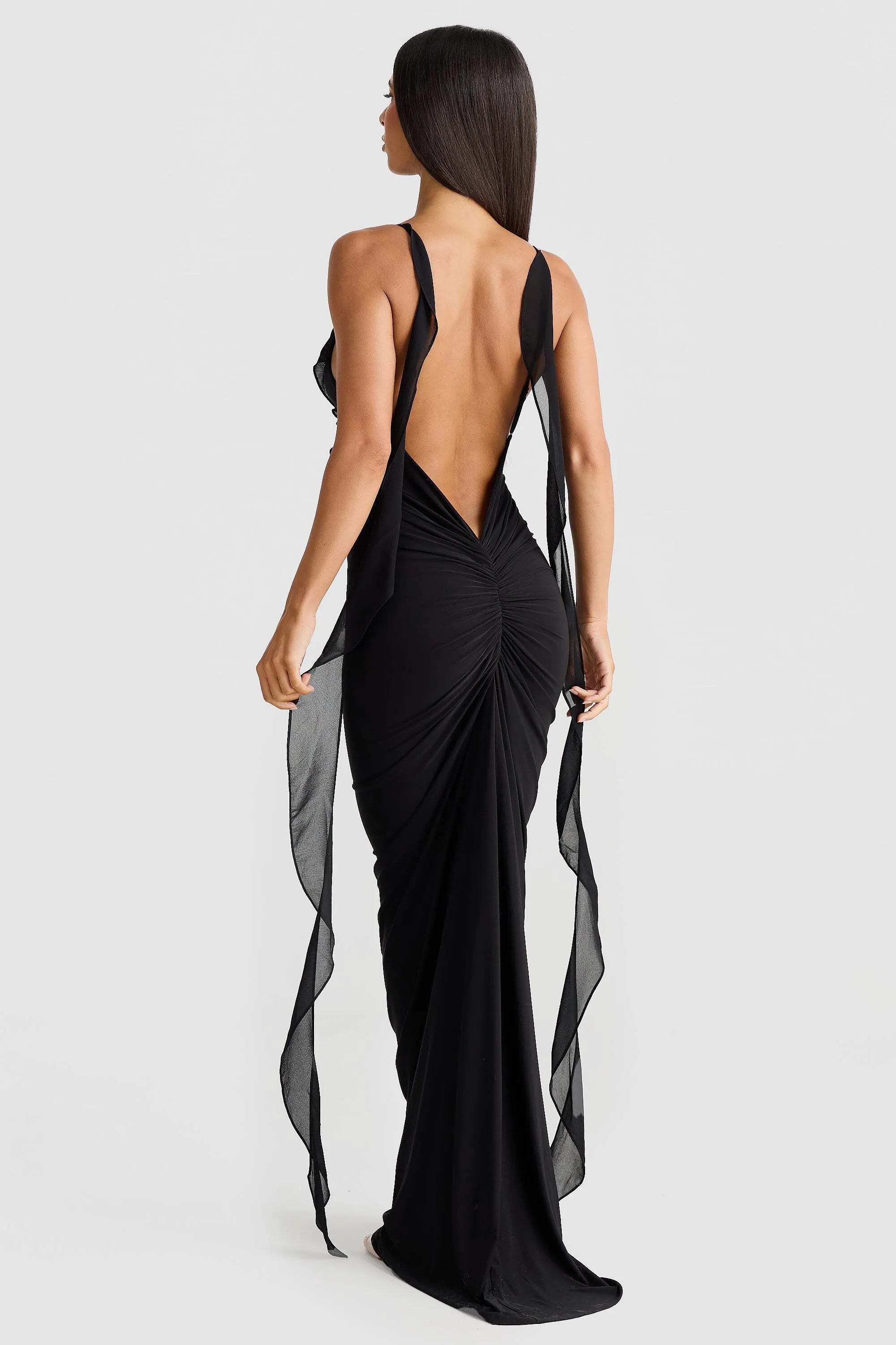 MELANI Daniela Gown - Black (HIRE)
