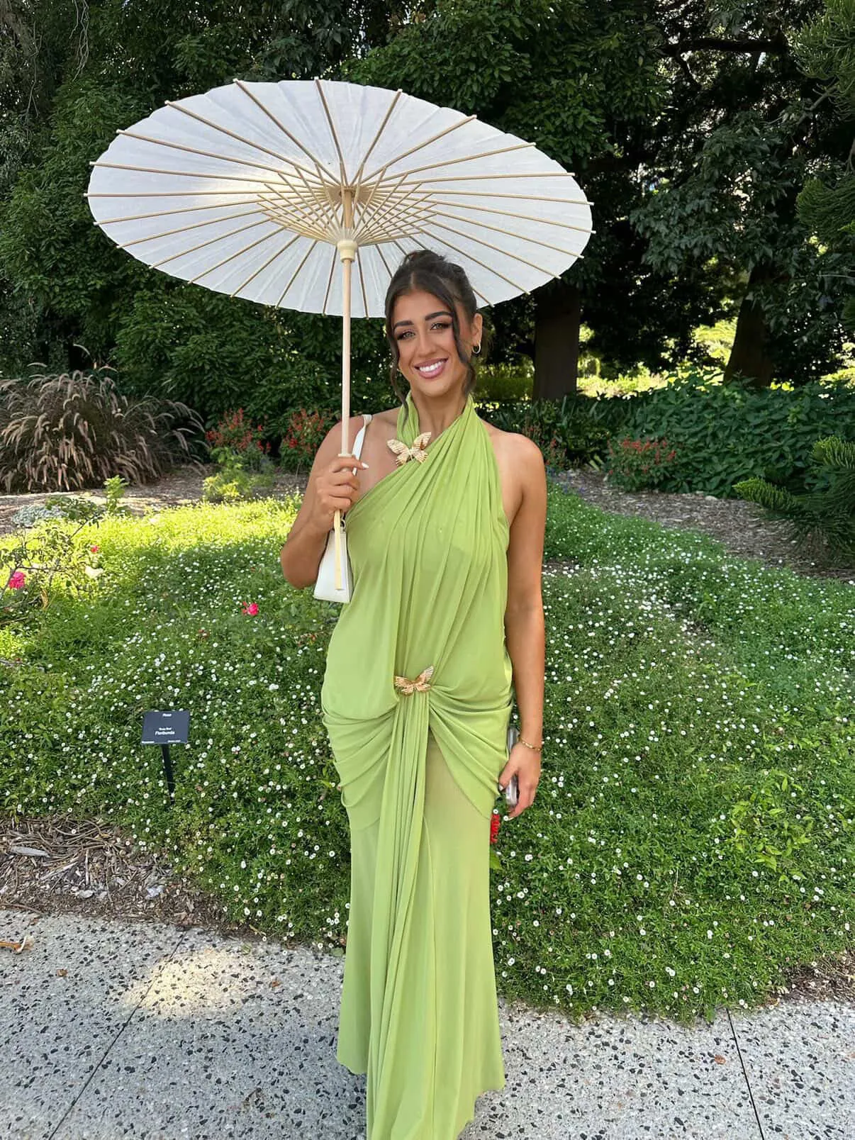 ABYSS BY ABBY Debut Dress - Green (HIRE)