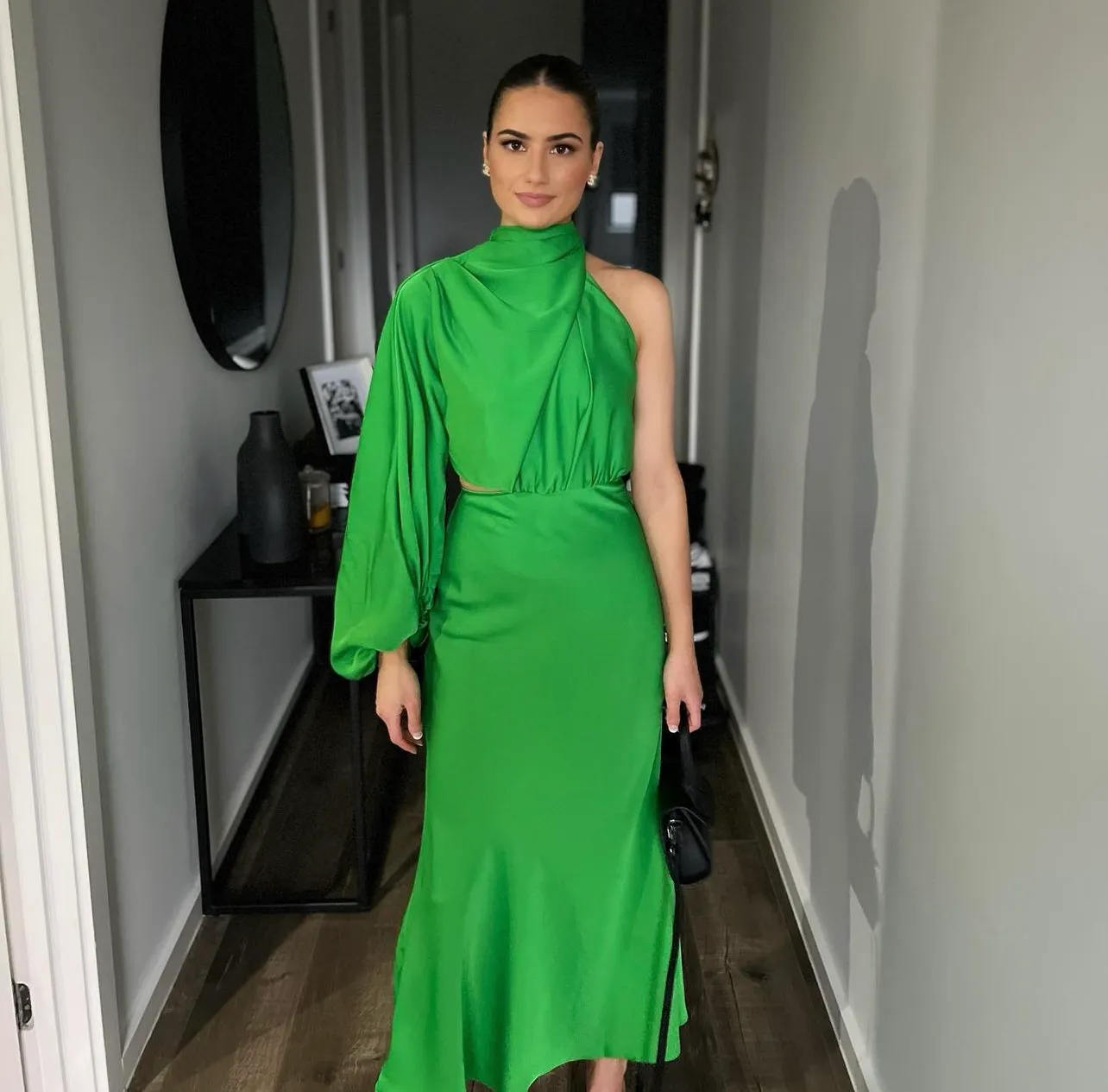 SHEIKE Olivia Maxi Dress - Emerald (HIRE)