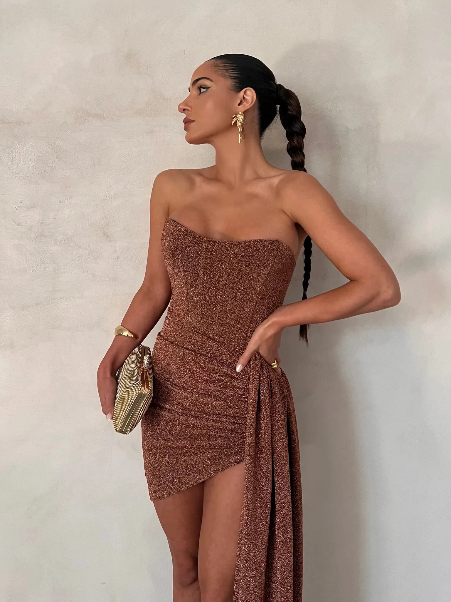 MELANI Alia Mini - Bronze Gold Foil (HIRE)