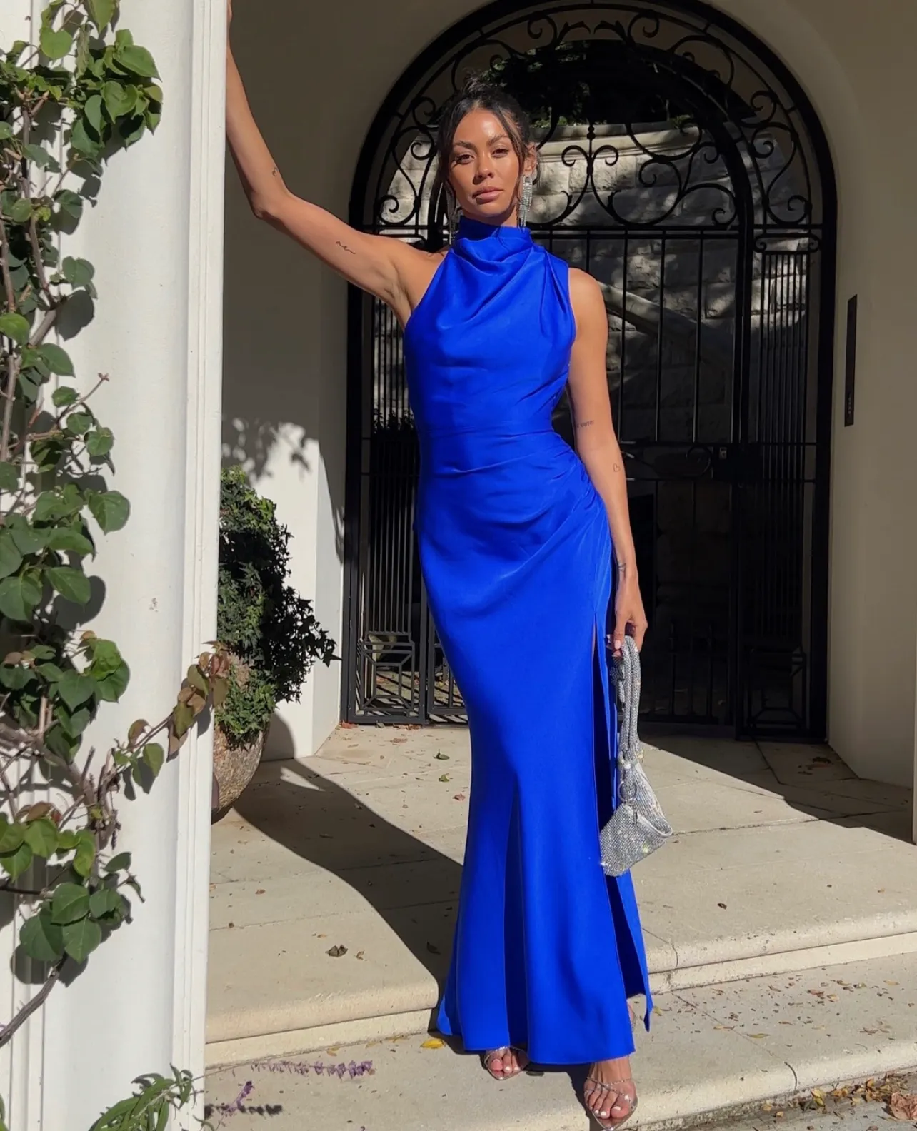 SHEIKE Venus Maxi Dress - Cobalt (HIRE)