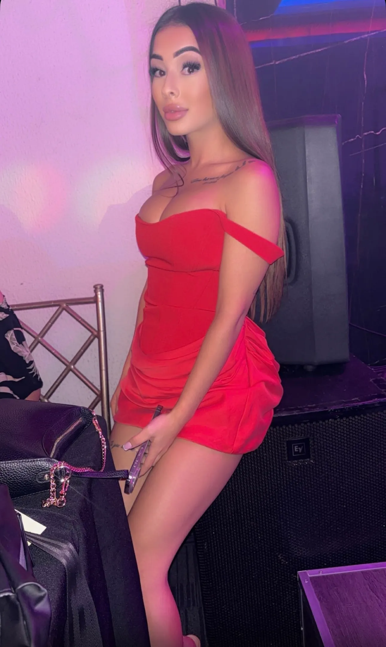 BABYBOO Cornelia Mini Dress - Red (HIRE)