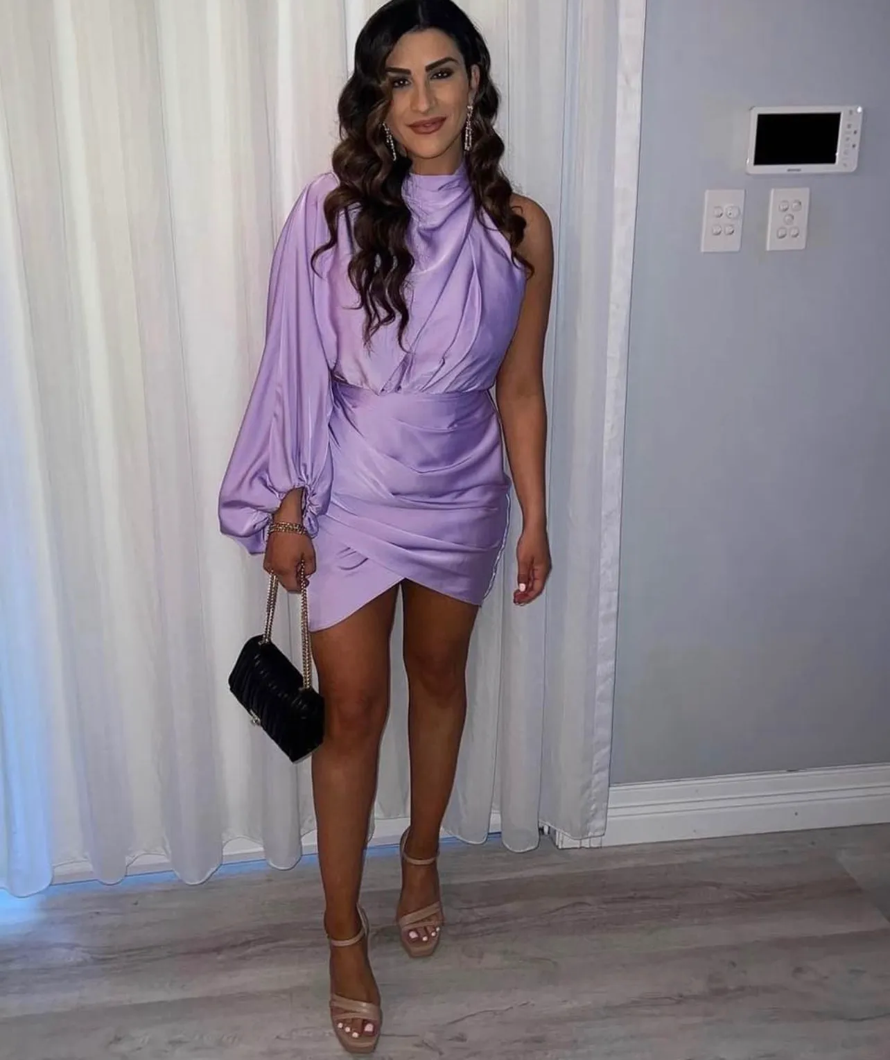 SHEIKE Juliet Dress - Lilac (HIRE)