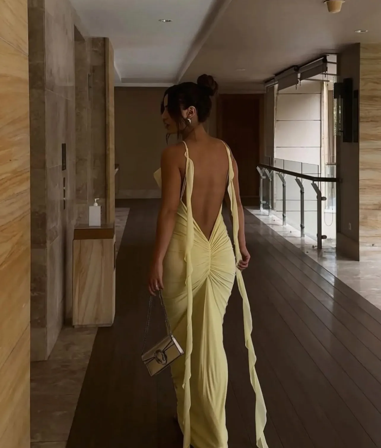 MELANI Daniela Gown - Butter Yellow (HIRE)