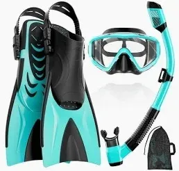 Adult Snorkel Gear with fins