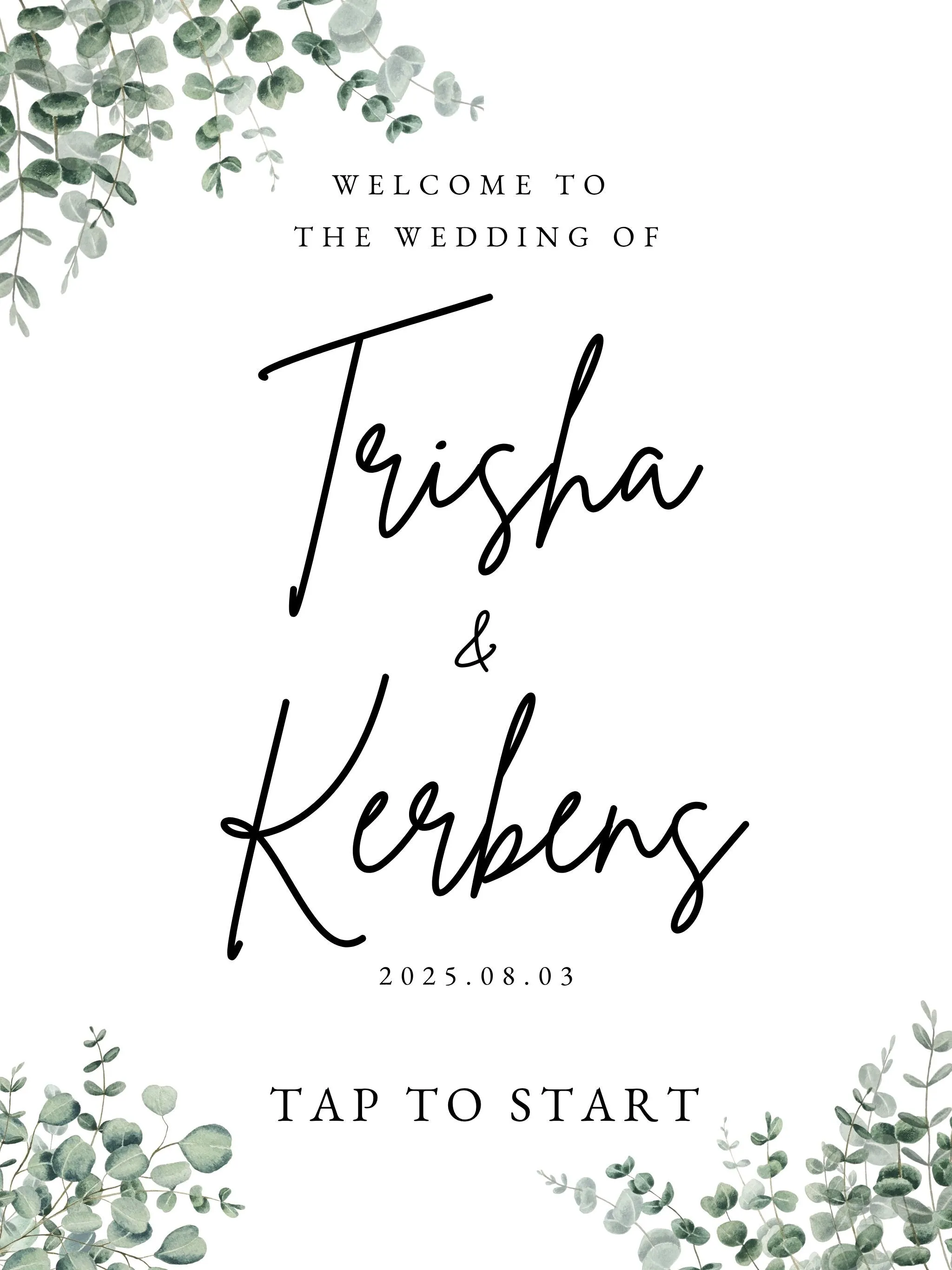 Photo Booth - Custom Welcome/Home screen