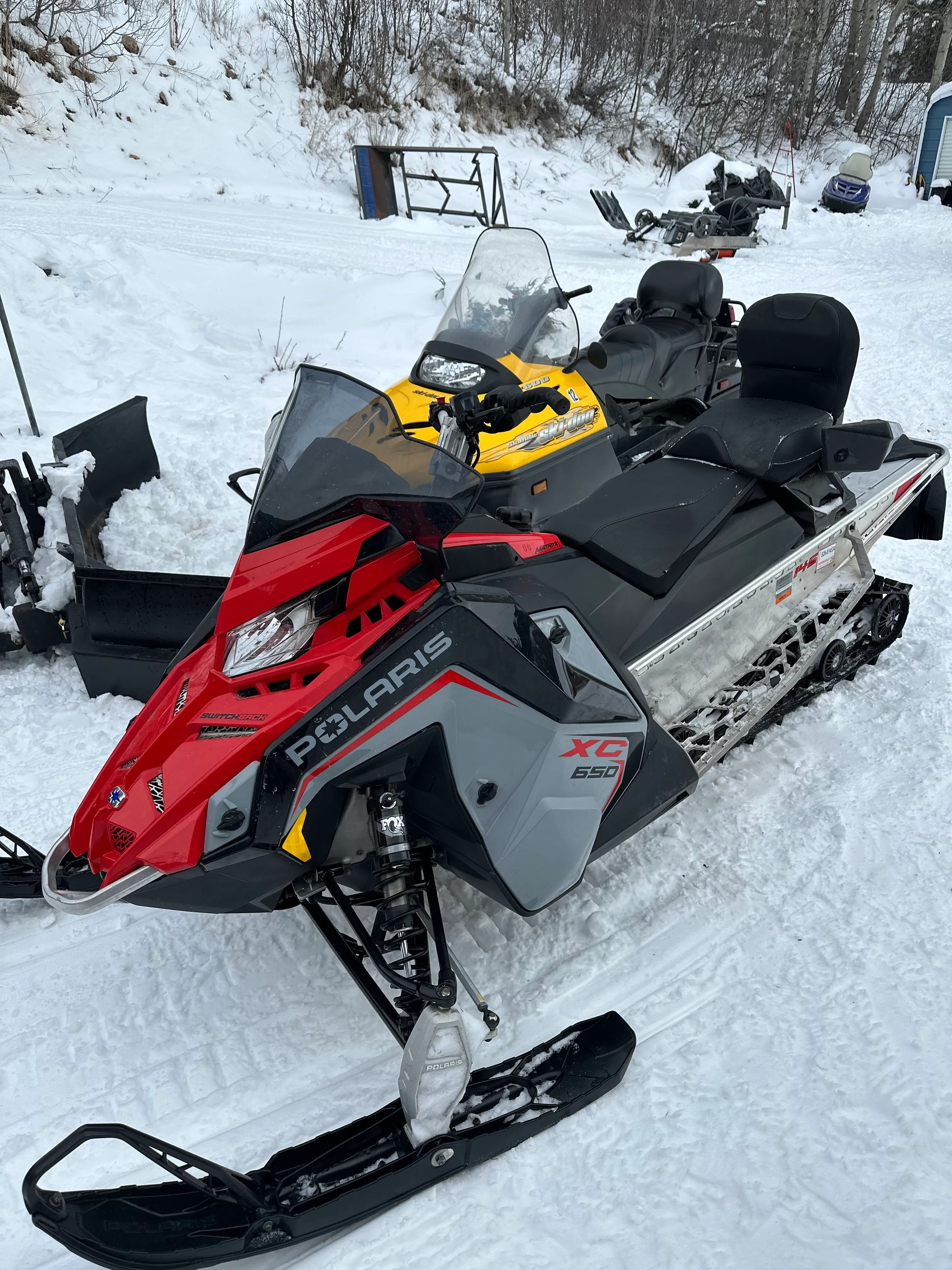 Polaris xc 650 double or single rider seat.