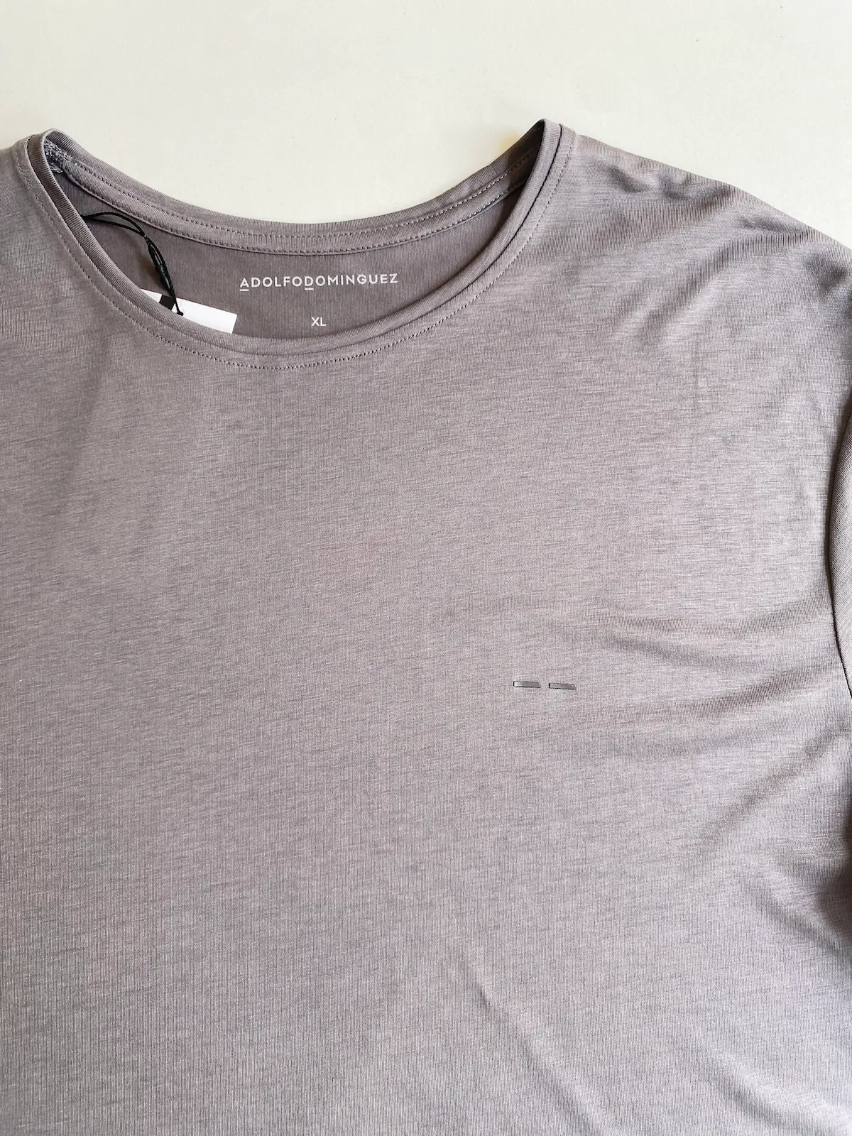 Adolfo Domínguez T-Shirt Grey — Size XL