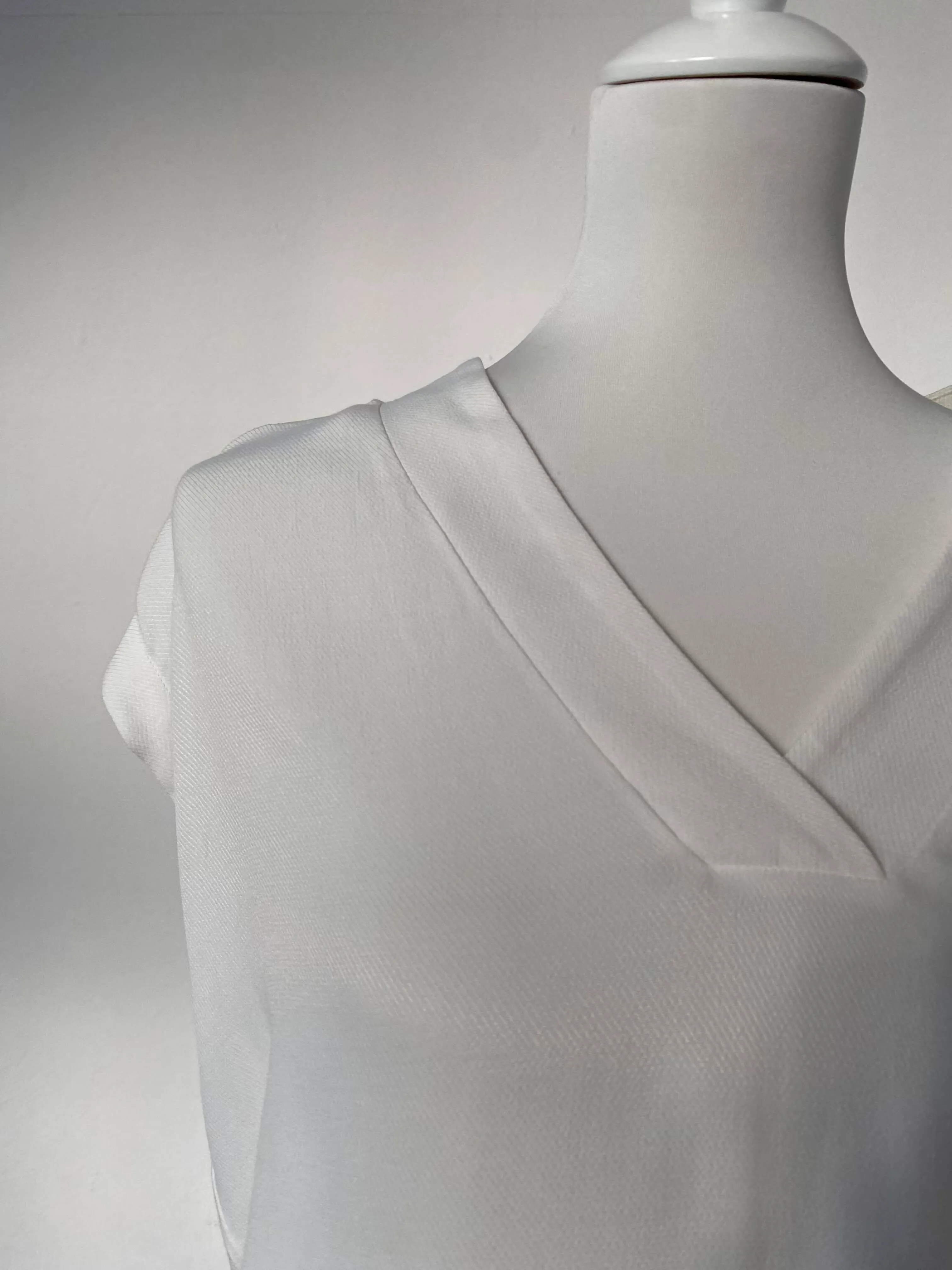 Massimo Dutti T Shirt Offwhite Size S