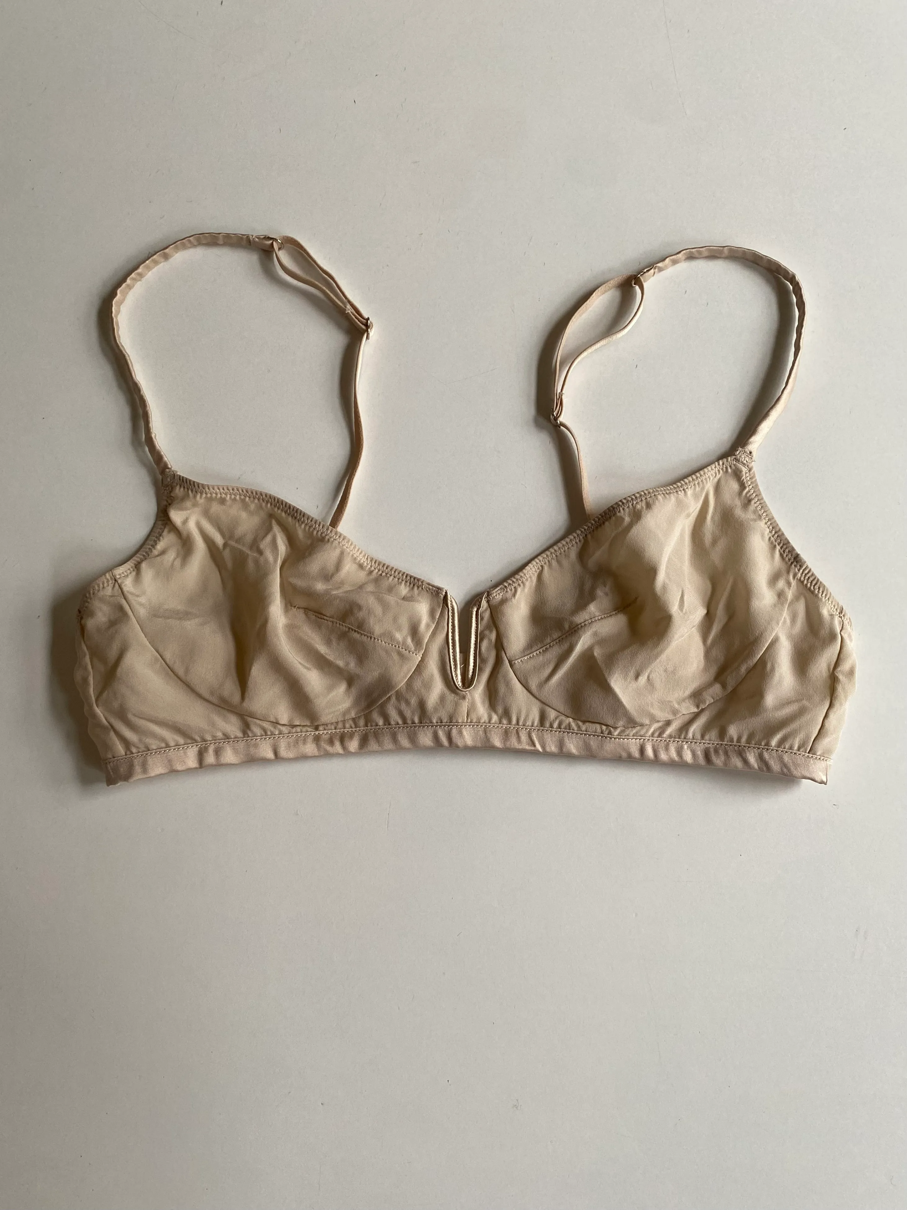 Zara Minimal Bralette Size S
