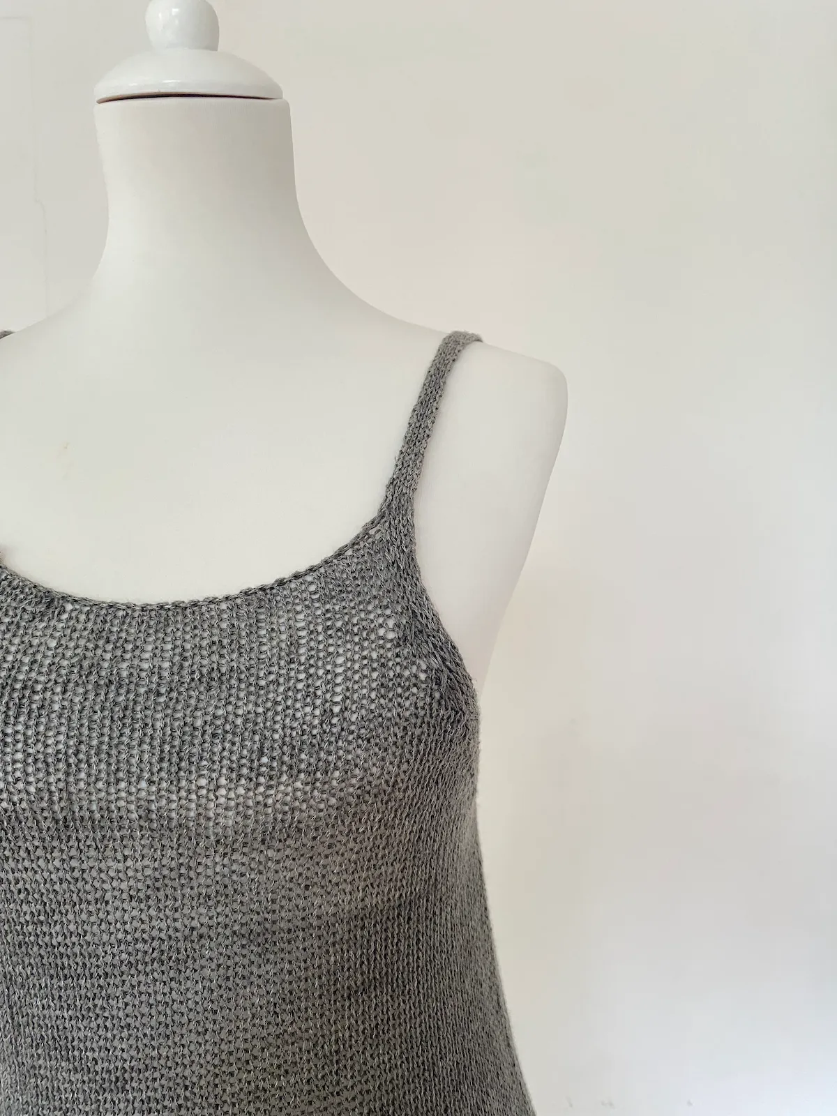 Massimo Dutti Linen Top Grey – Size S