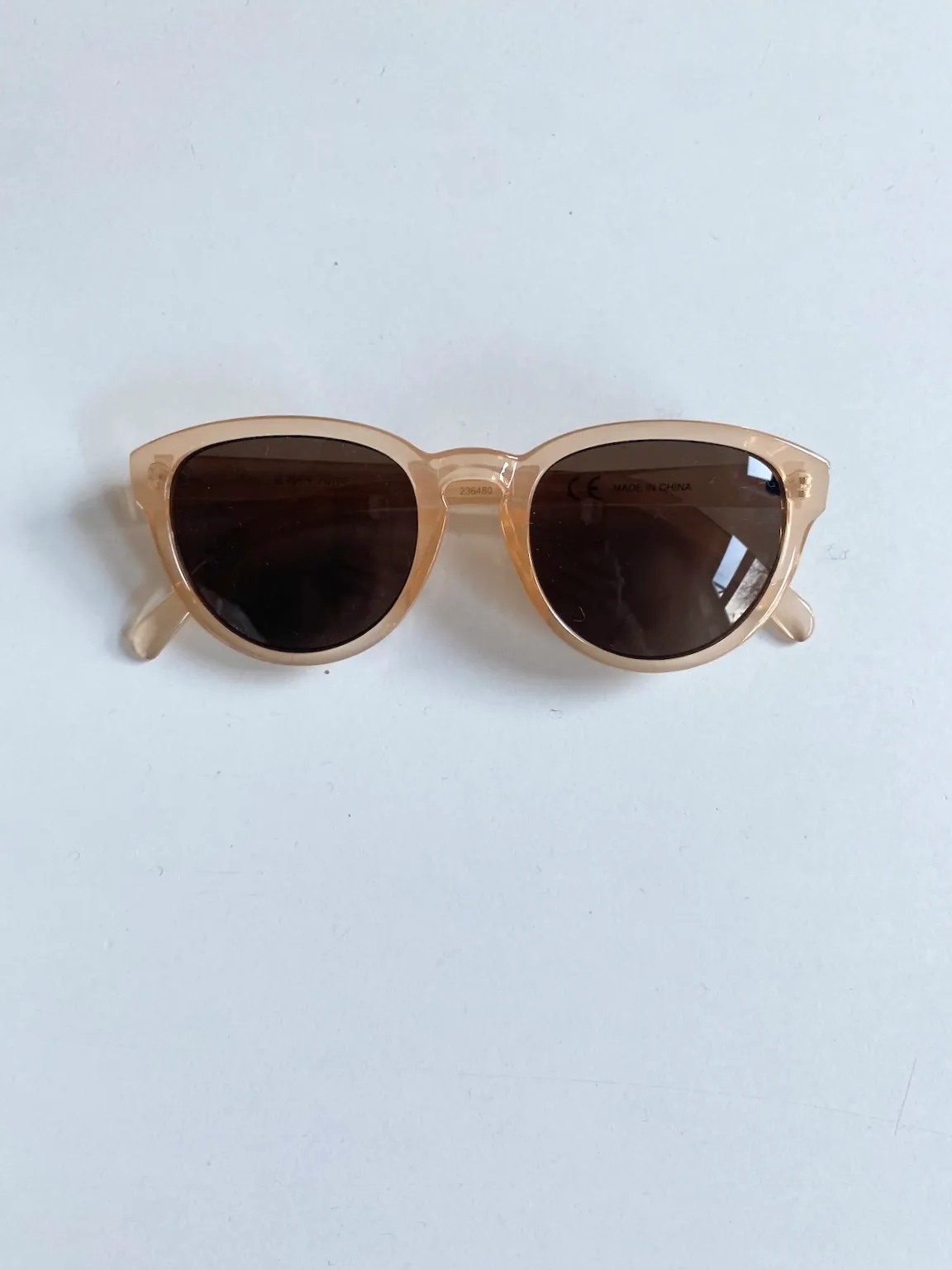 & Other Stories Sunglasses Peach 