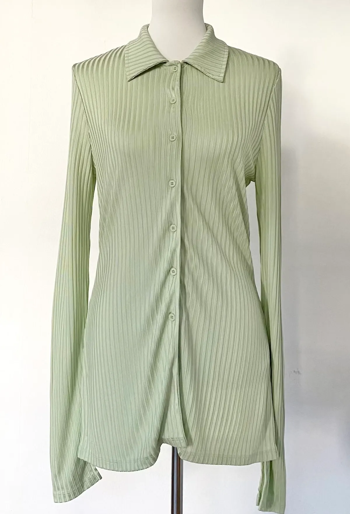 Closed Shirt Soft Green — Size M