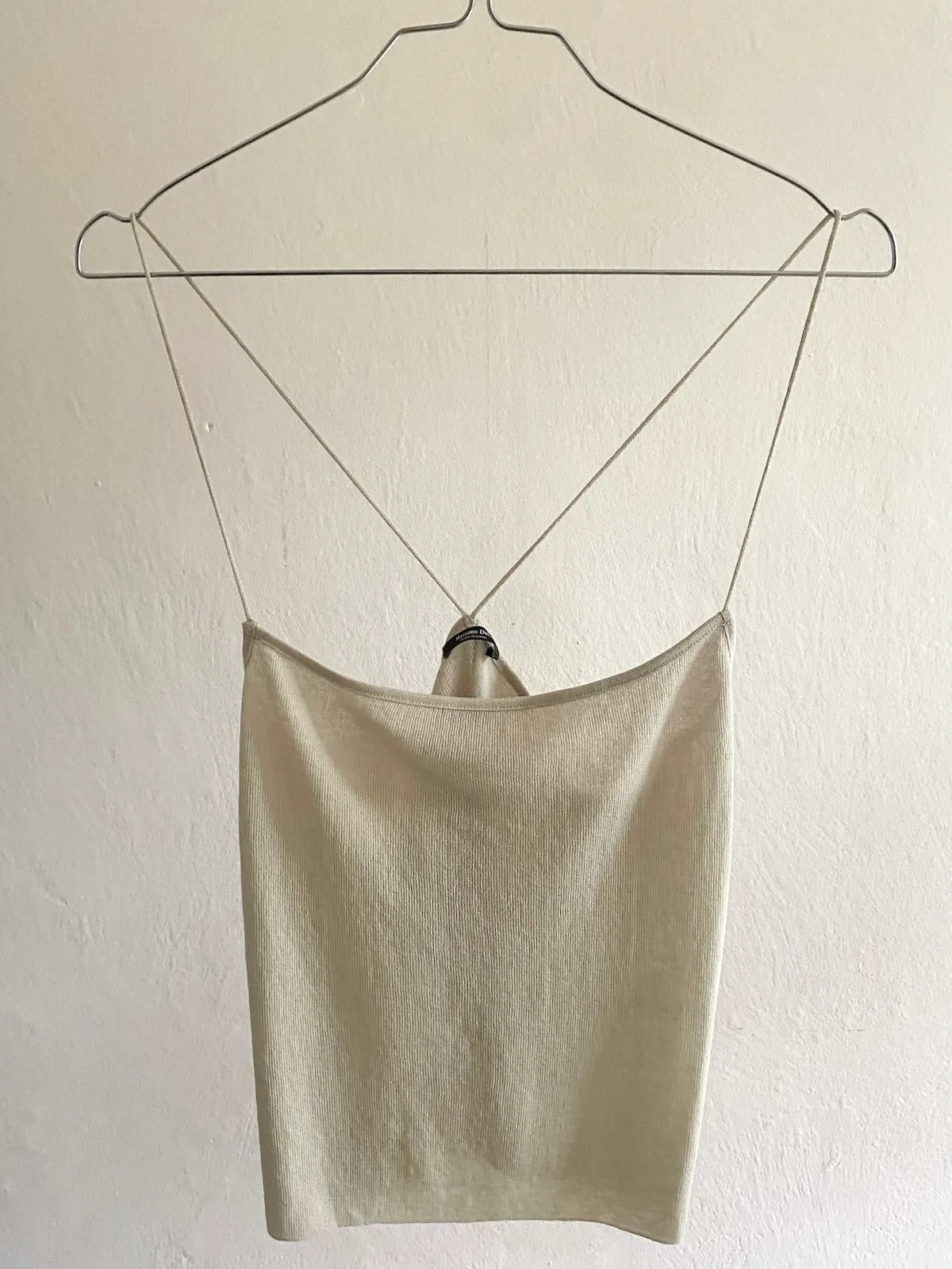 Massimo Dutti Knit Top Greige — Size S