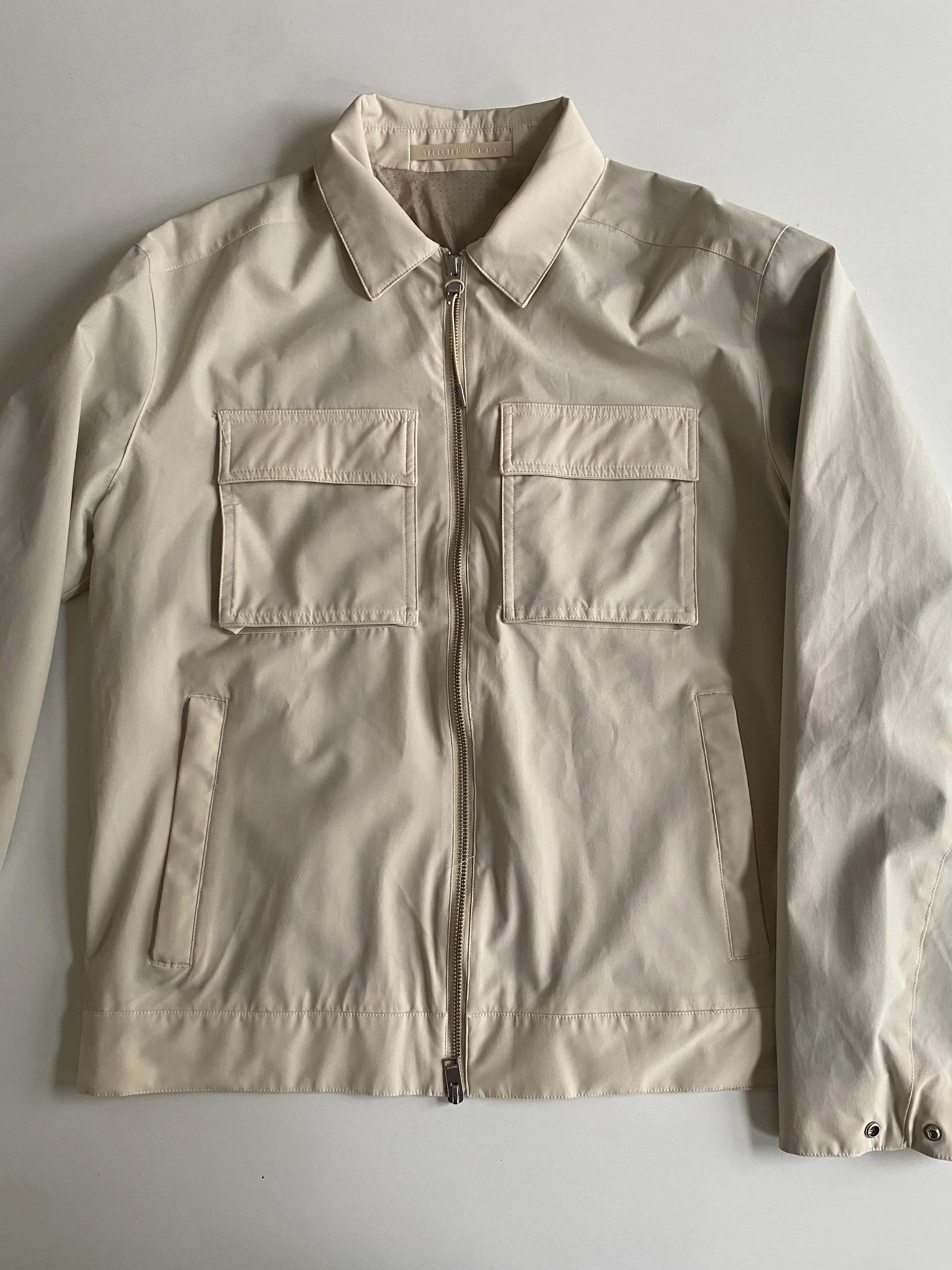 Selected Lightweight Jacket Beige Size L
