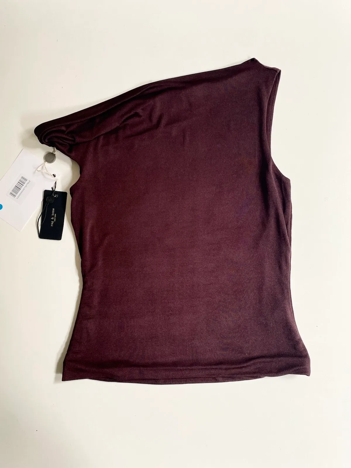 Rag & Bone Asymmetric Top Bordeaux / S