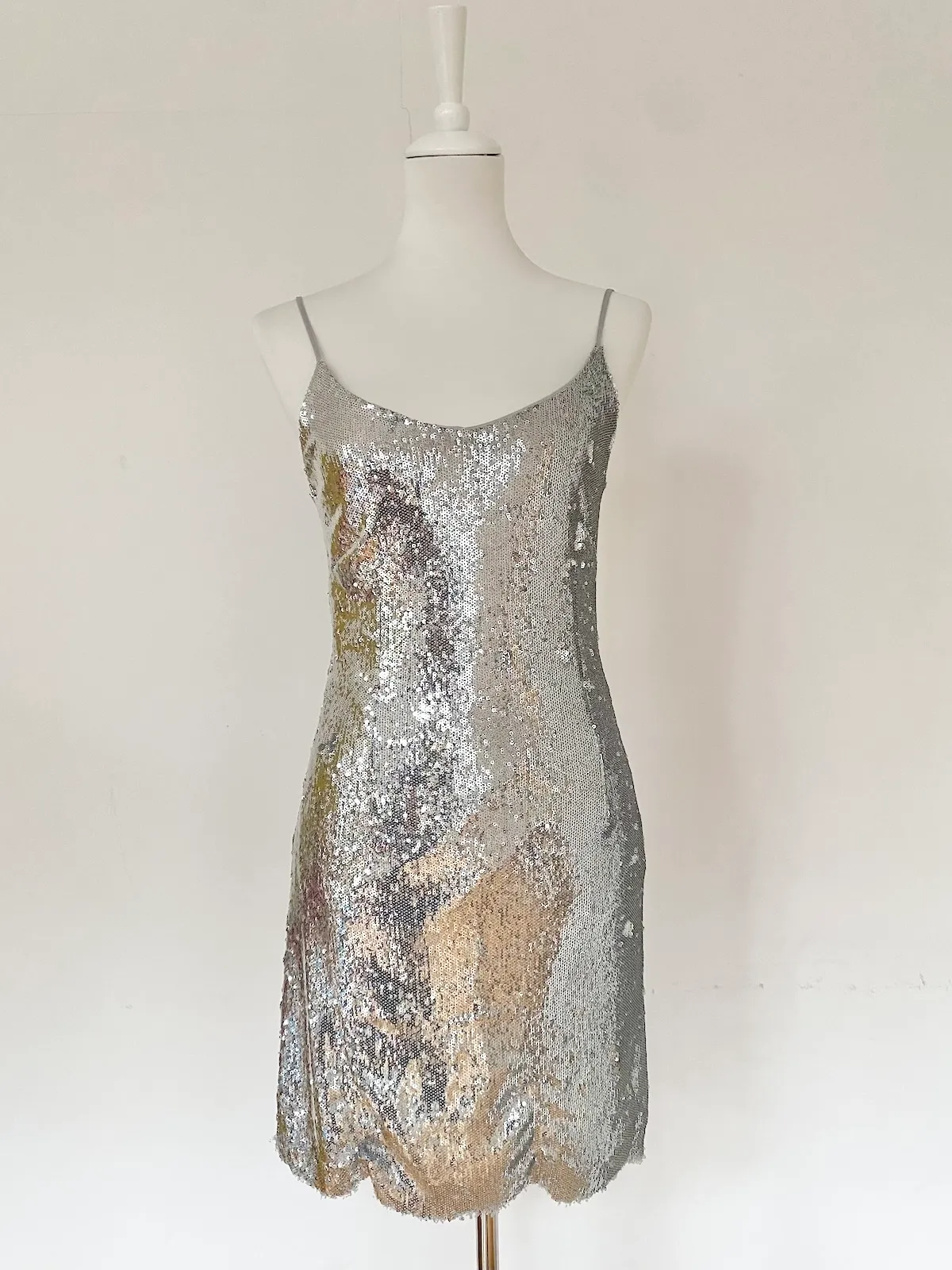 Jucca Sequin Slip Dress — IT42 