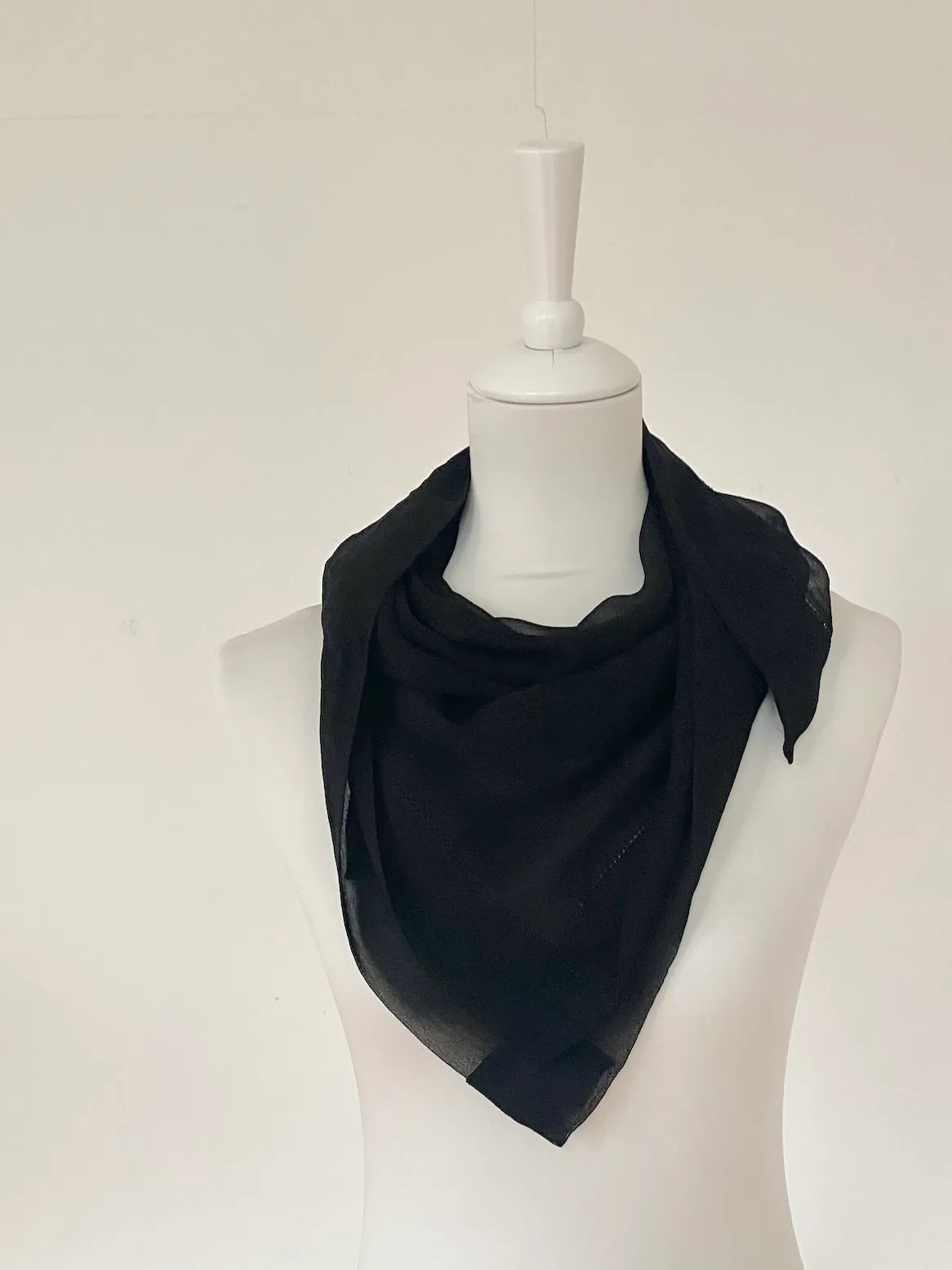 & Other Stories Sheer Black Scarf
