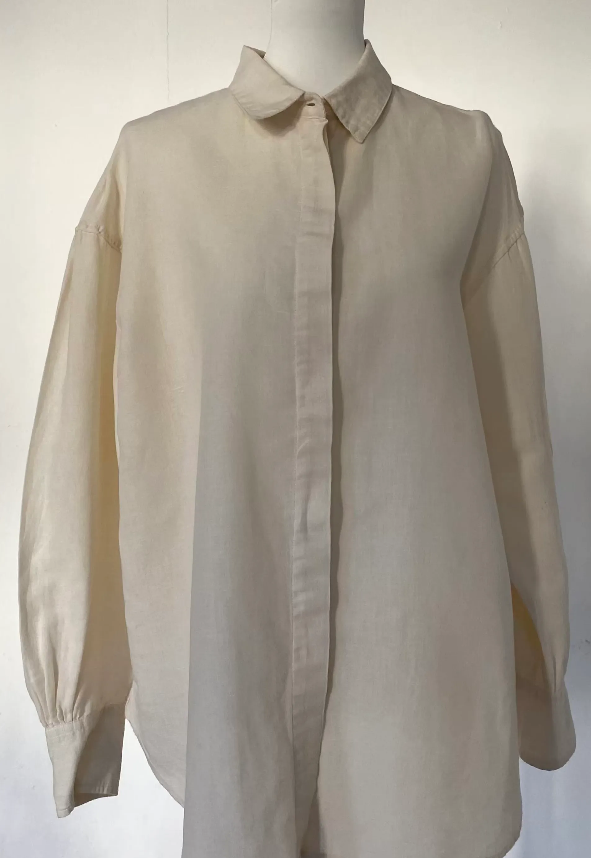 LeGer Shirt Cream Size S