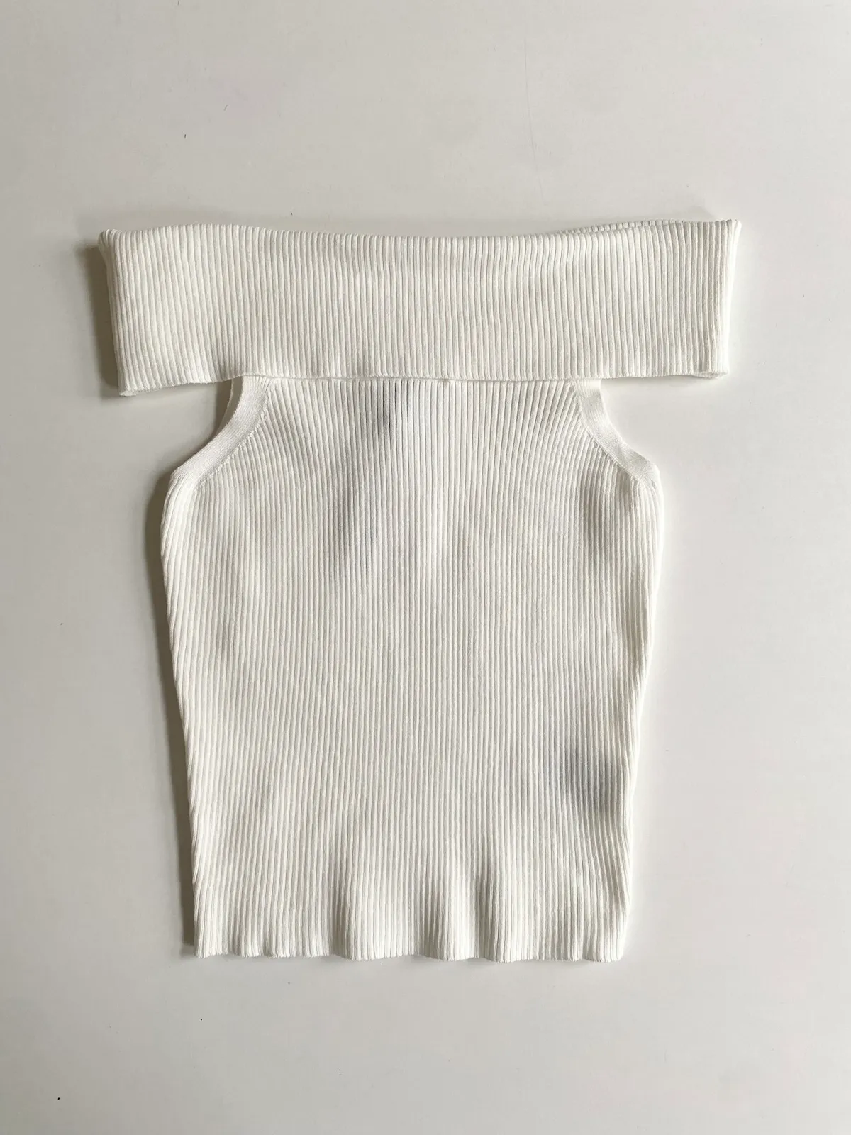 H&M Off-shoulder Knit Top — Size S
