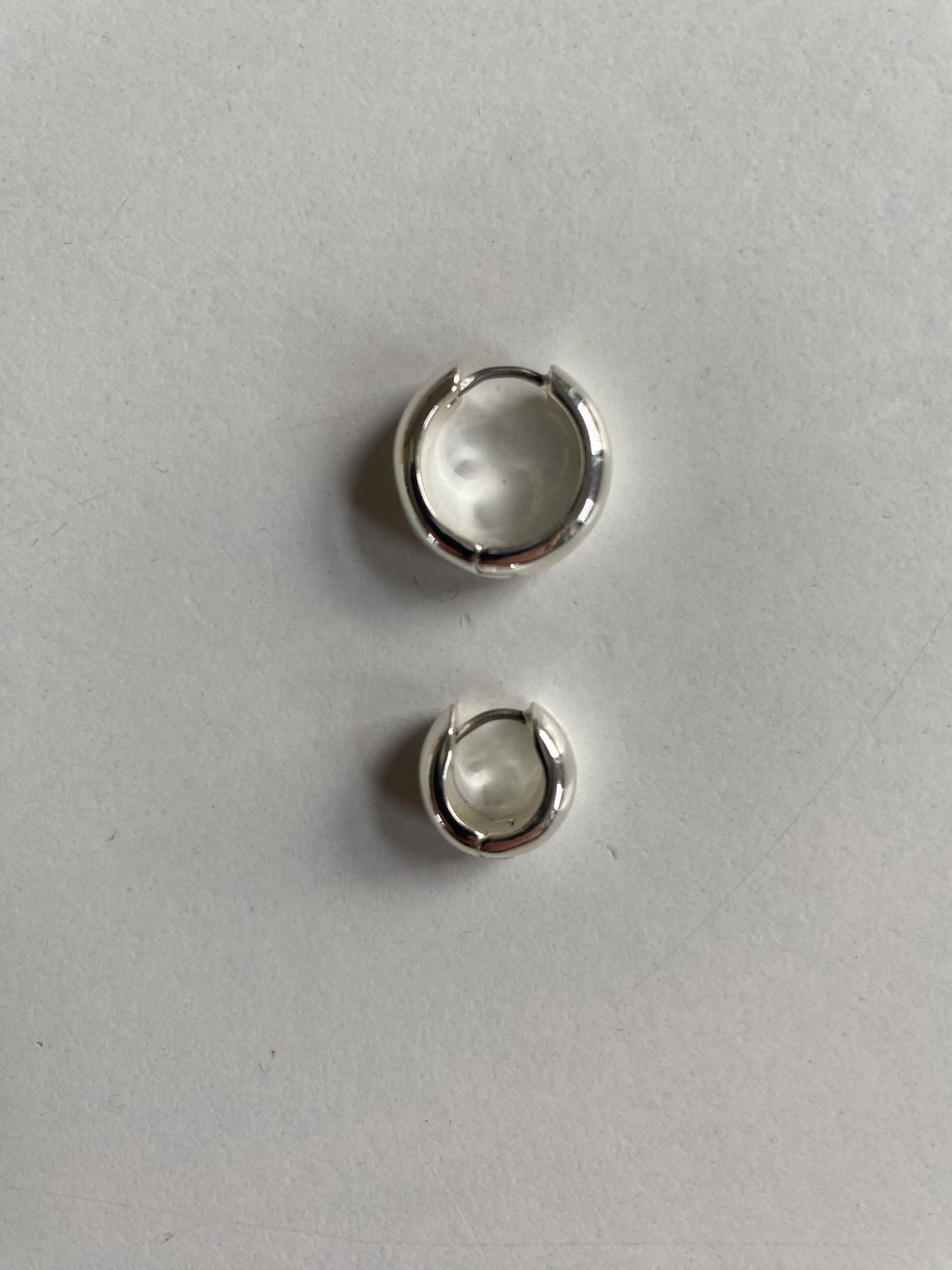 Arket Two Pairs Of Hoop Earrings