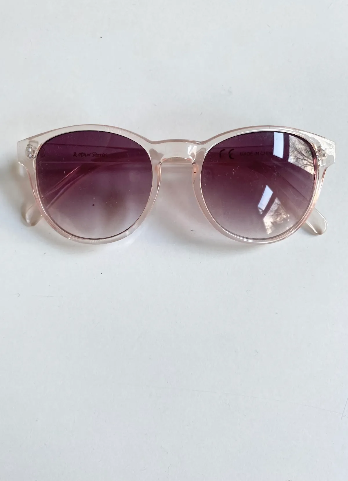 & Other Stories Sunglasses Blush