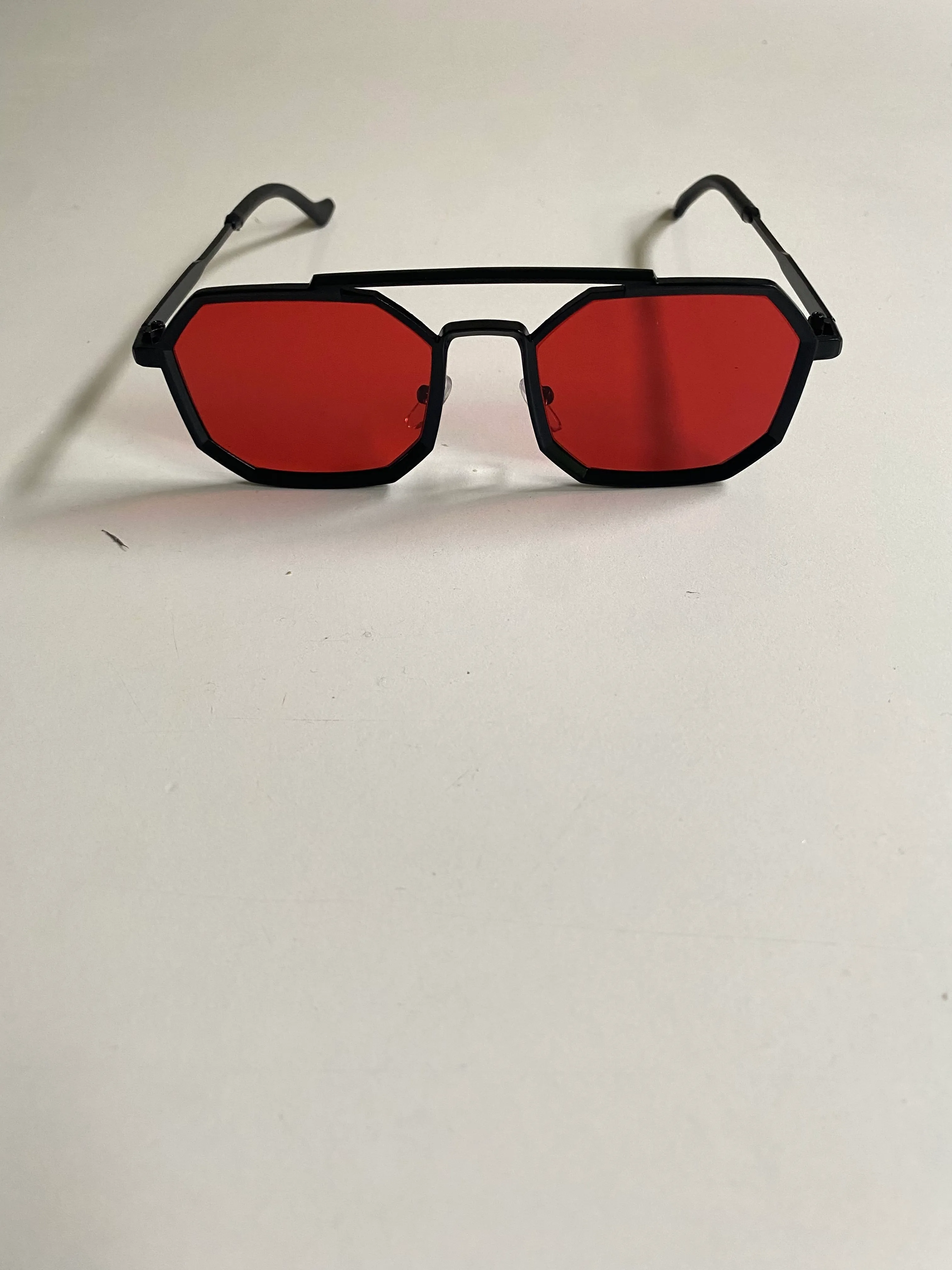 No Name Geometric Sunglasses Black