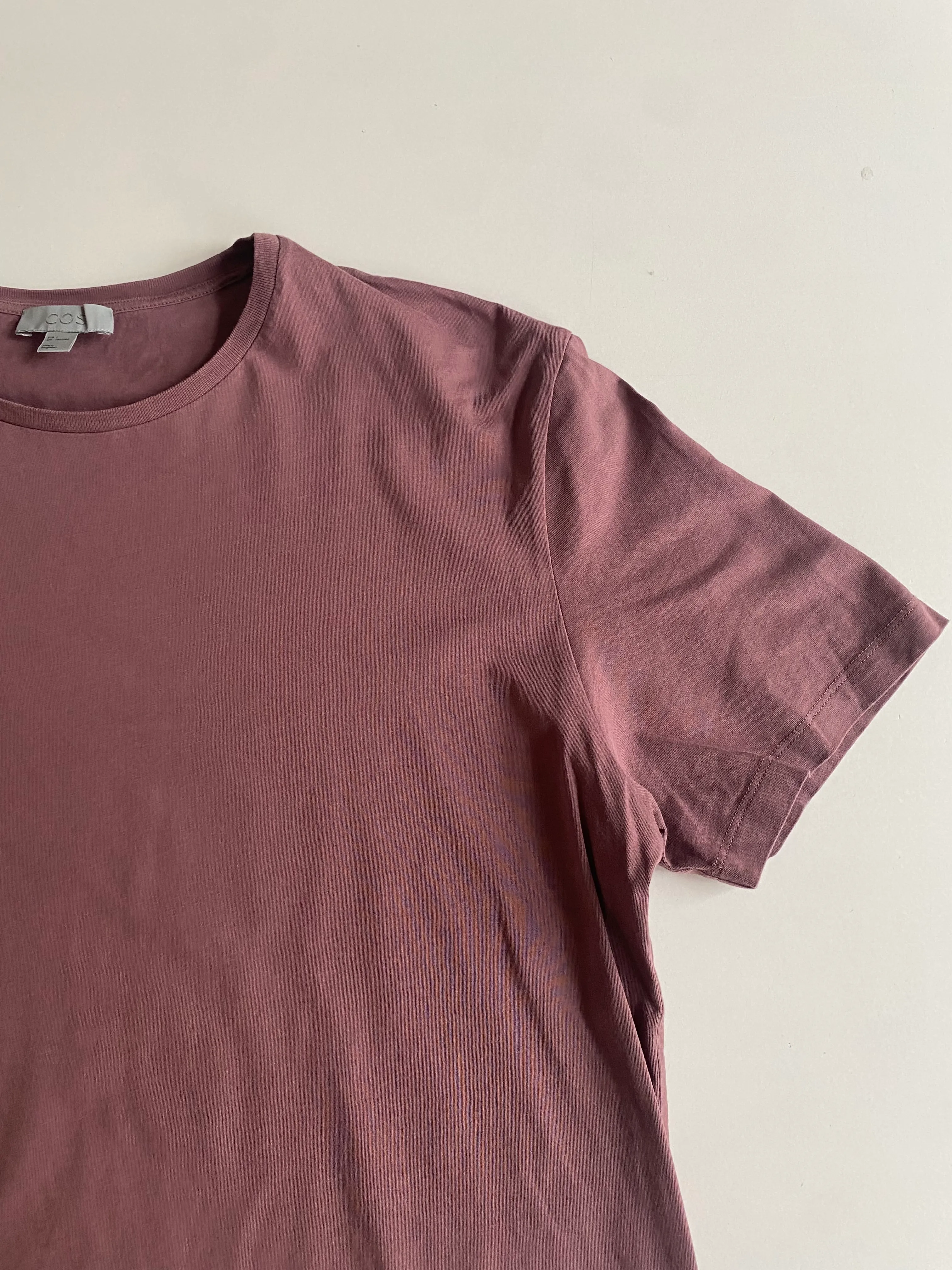 COS T-shirt Mauve Size L