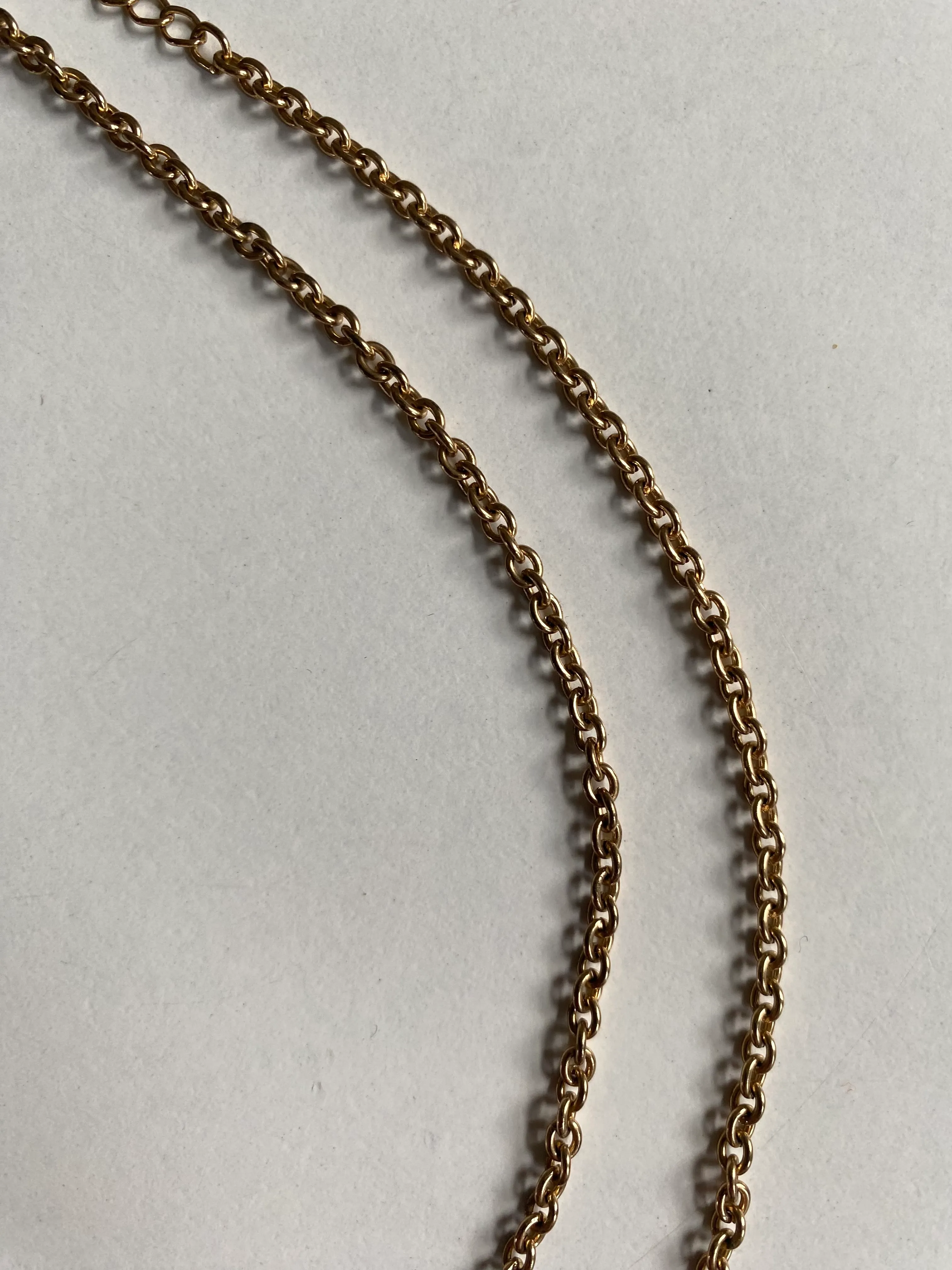 No Name Chain Necklace Gold / One size