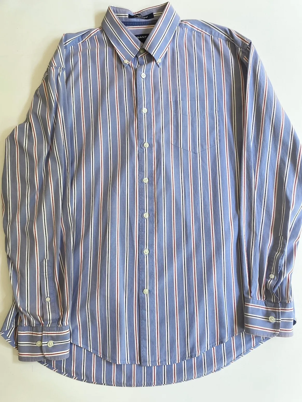 Gant Shirt Blue White Red — Size 2XL