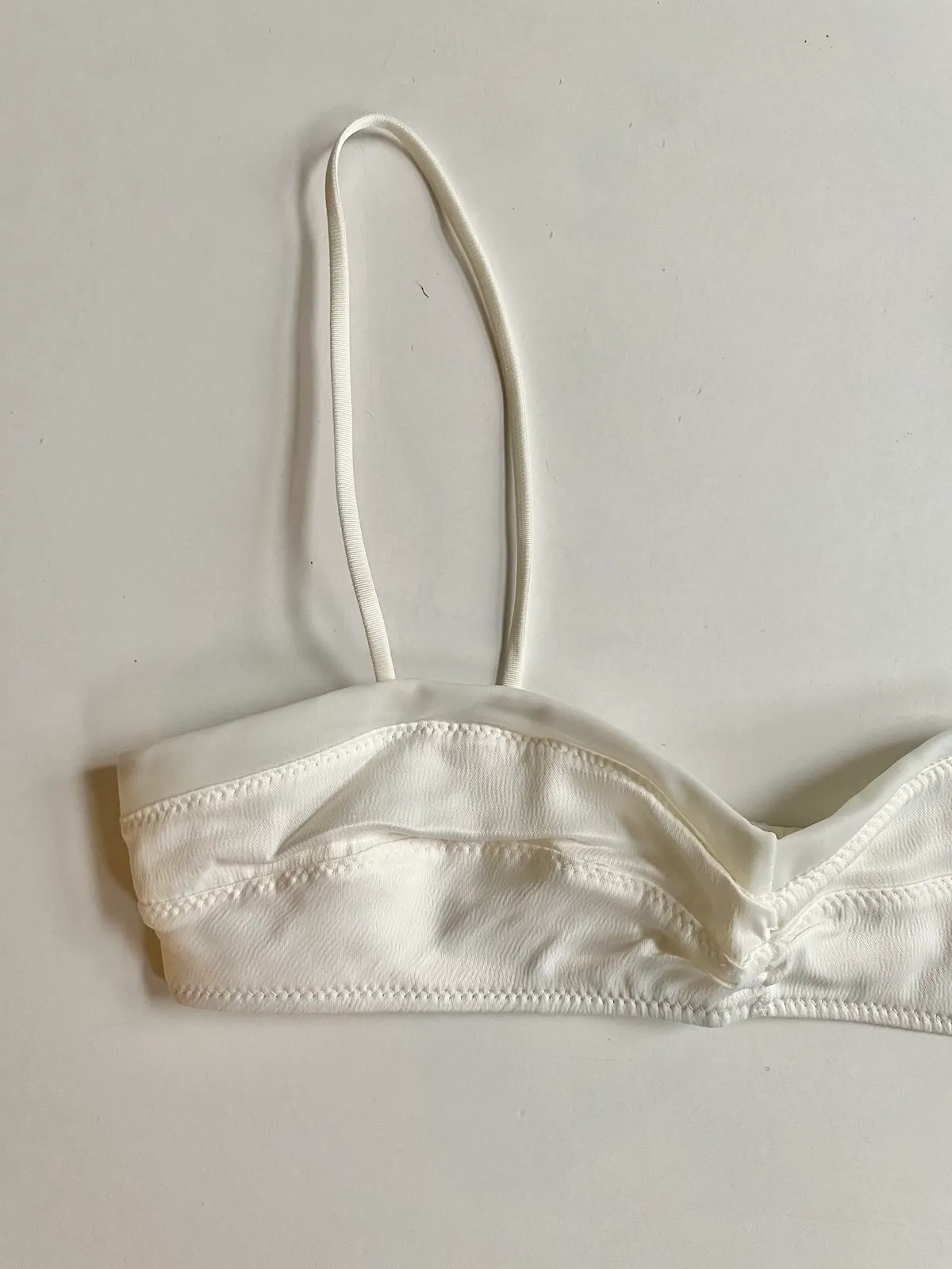 Victoria Beckham X Mango Bralette White — Size S
