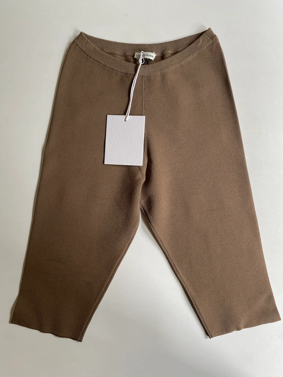 Entire Studios Knit Cycling Shorts brown – Size S