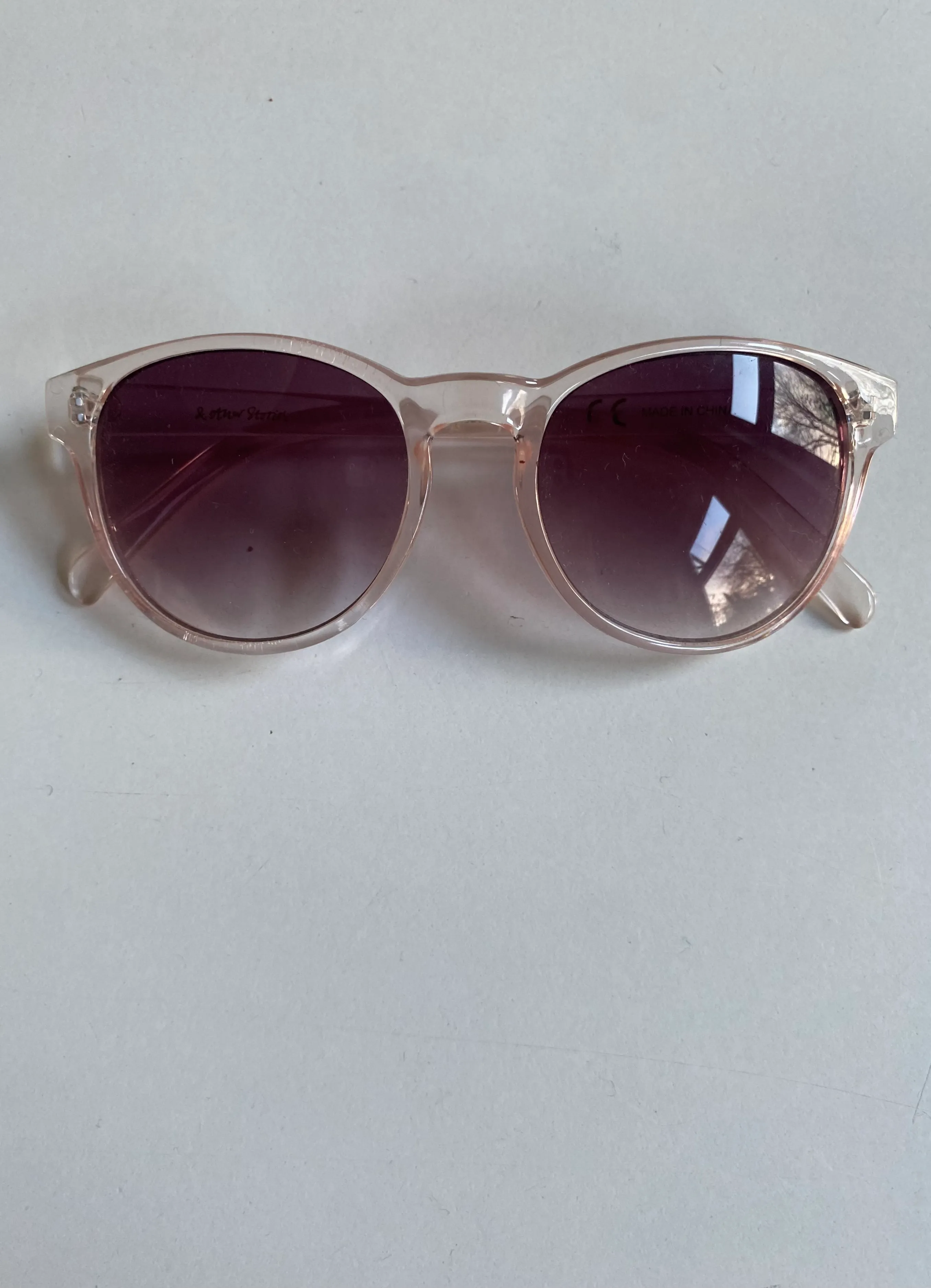 & Other Stories Sunglasses Blush
