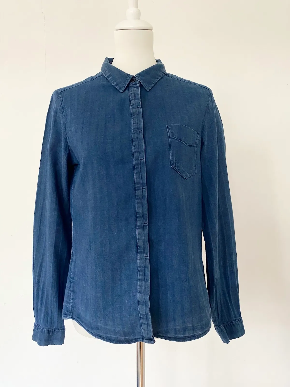 Zara Chambray Shirt — Size L