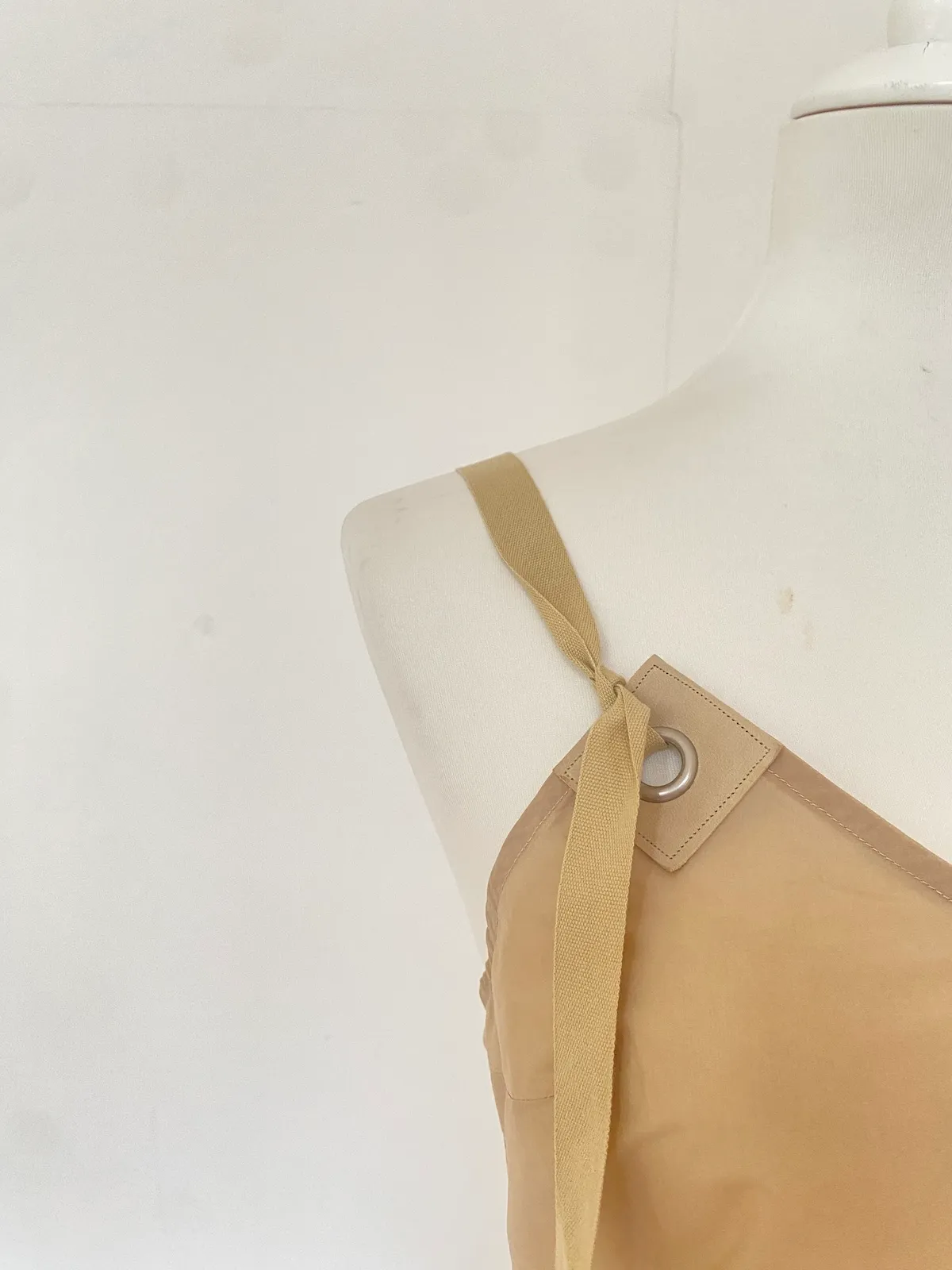 Paloma Wool Silk Blend Utility Top Sand – Size S