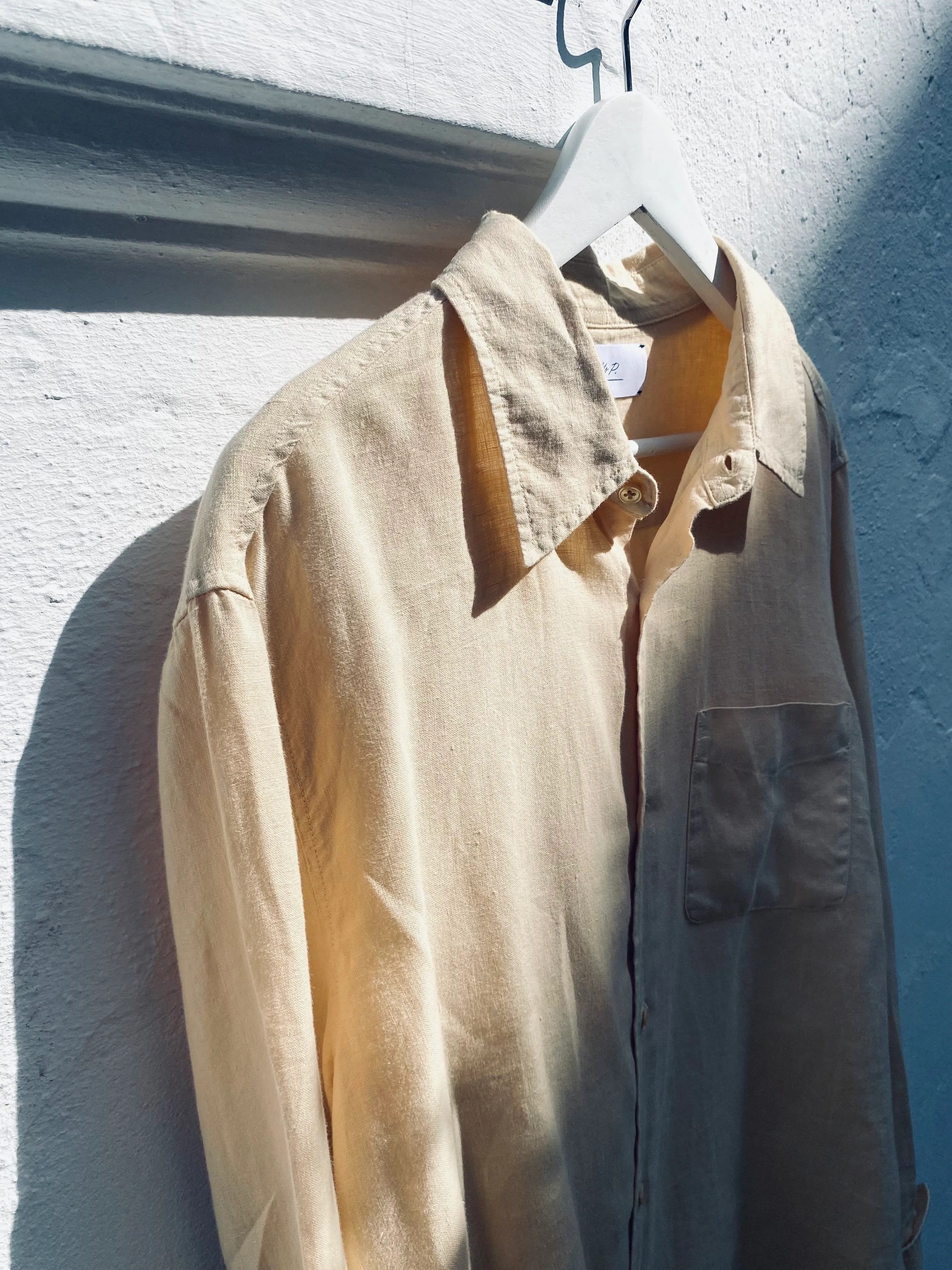 Mr Porter Shirt Yellow Size L