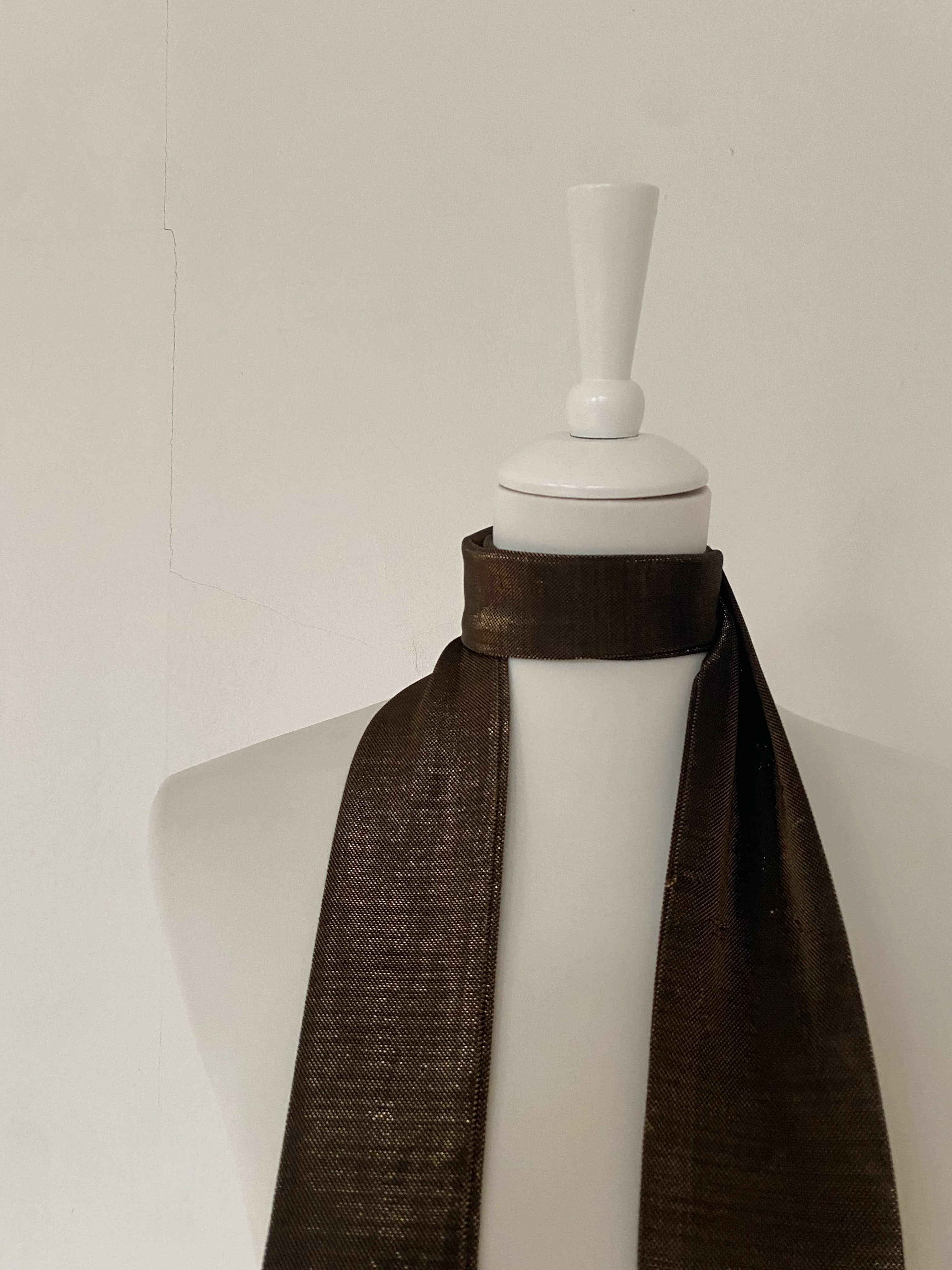 Zara Sheer Metallic Scarf 