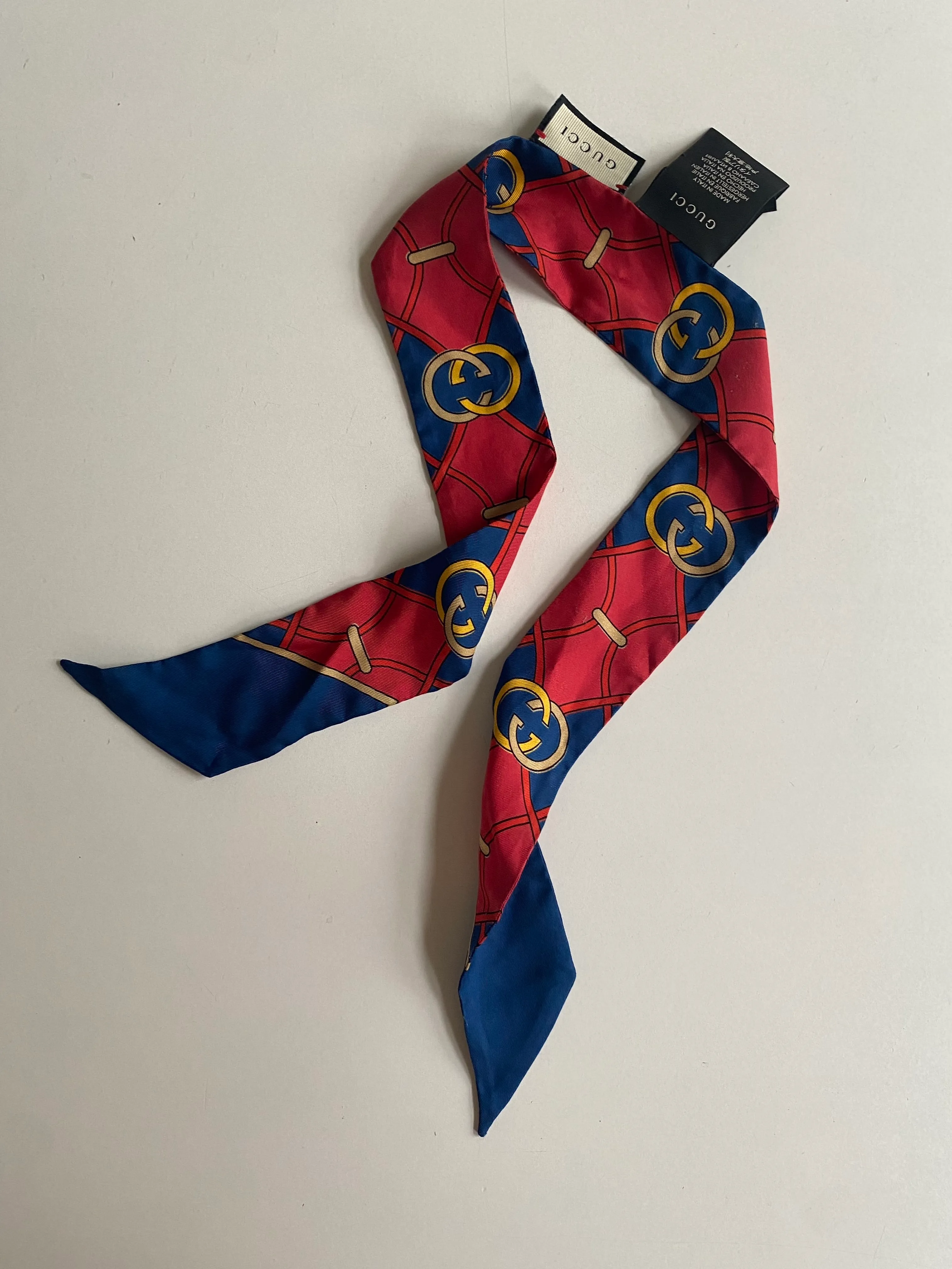 Gucci Printed Silk Scarf