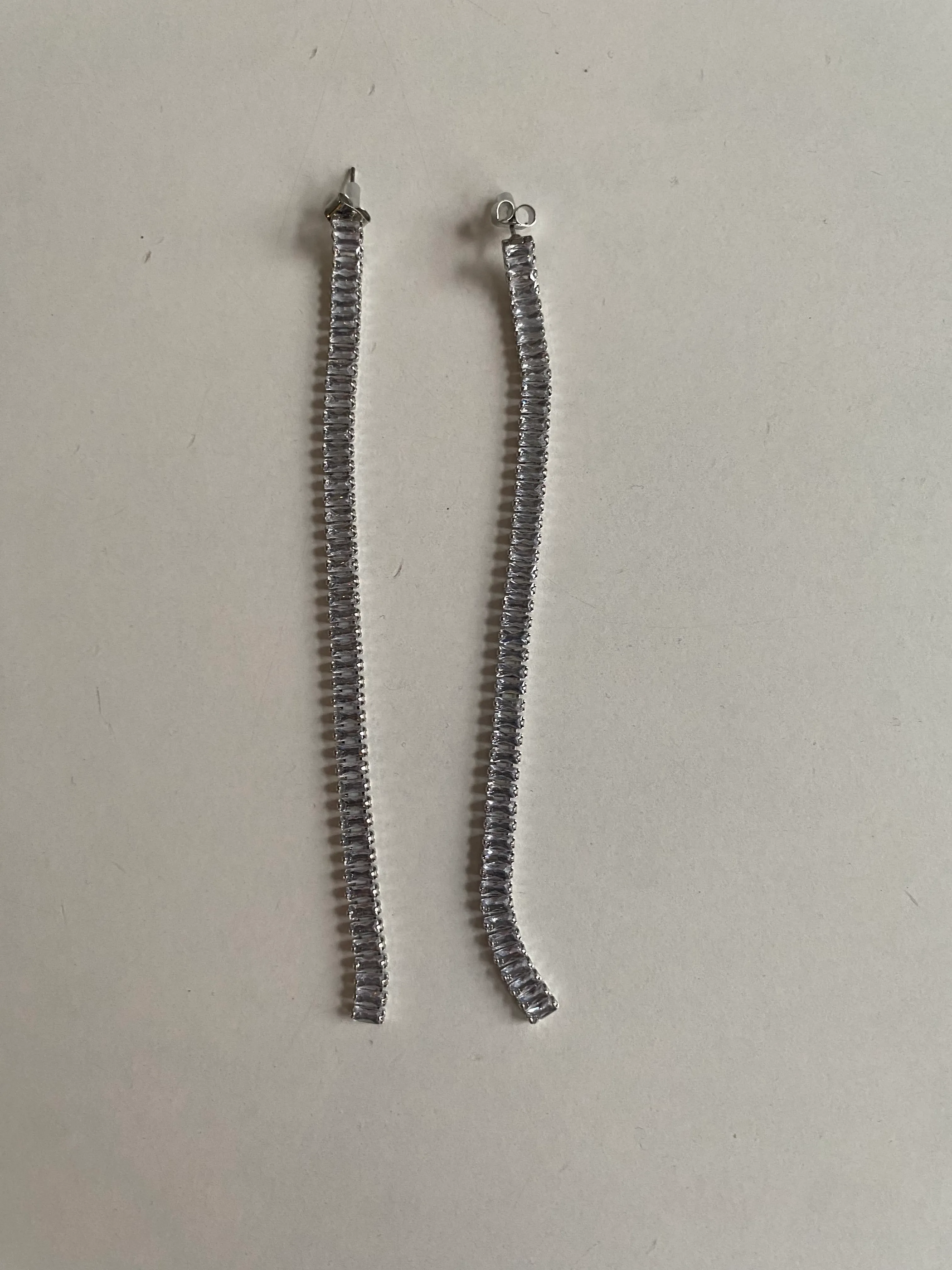 H&M Long Crystal Earrings
