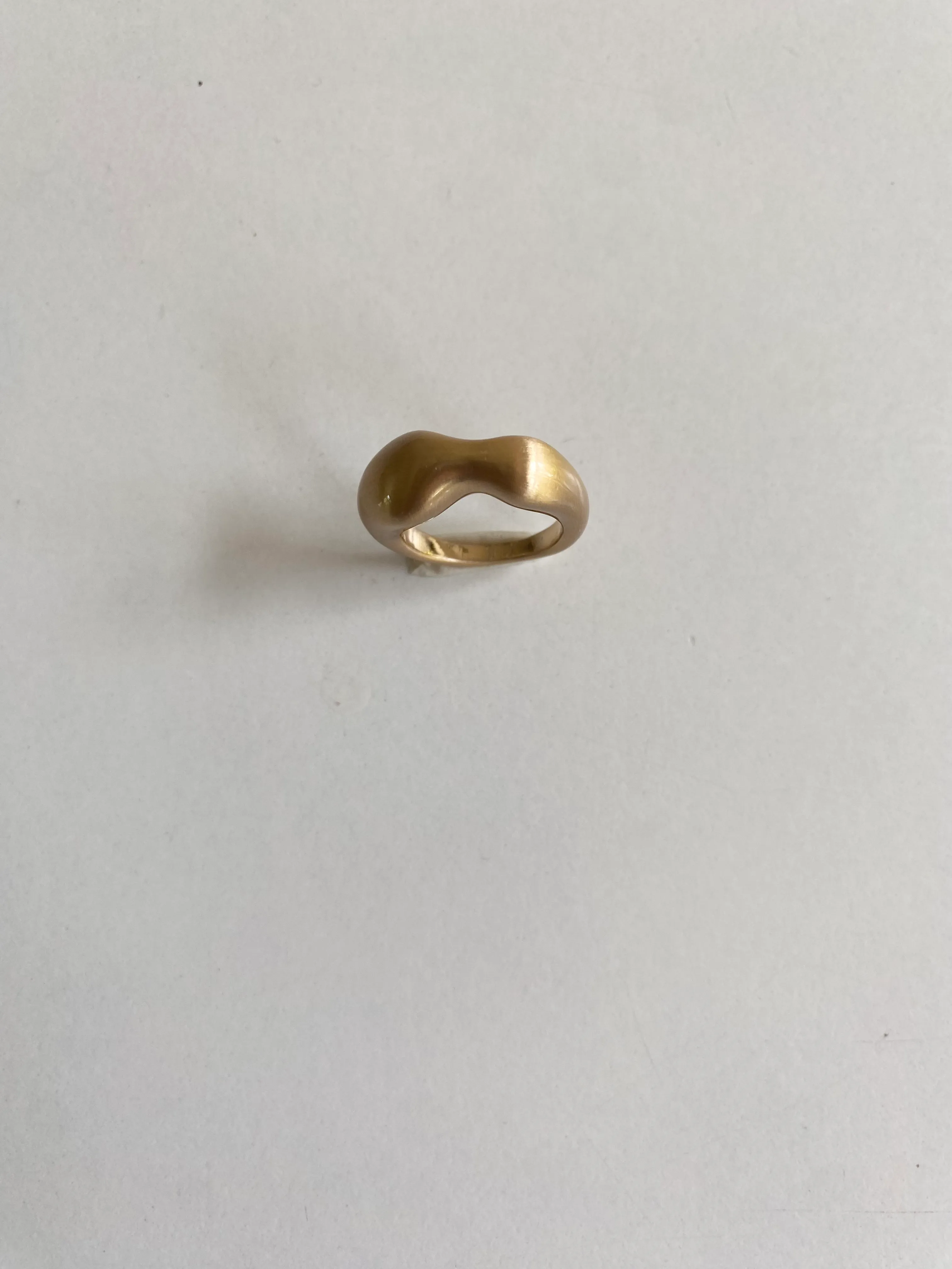 Adolfo Dominguez Sculptural Ring Gold